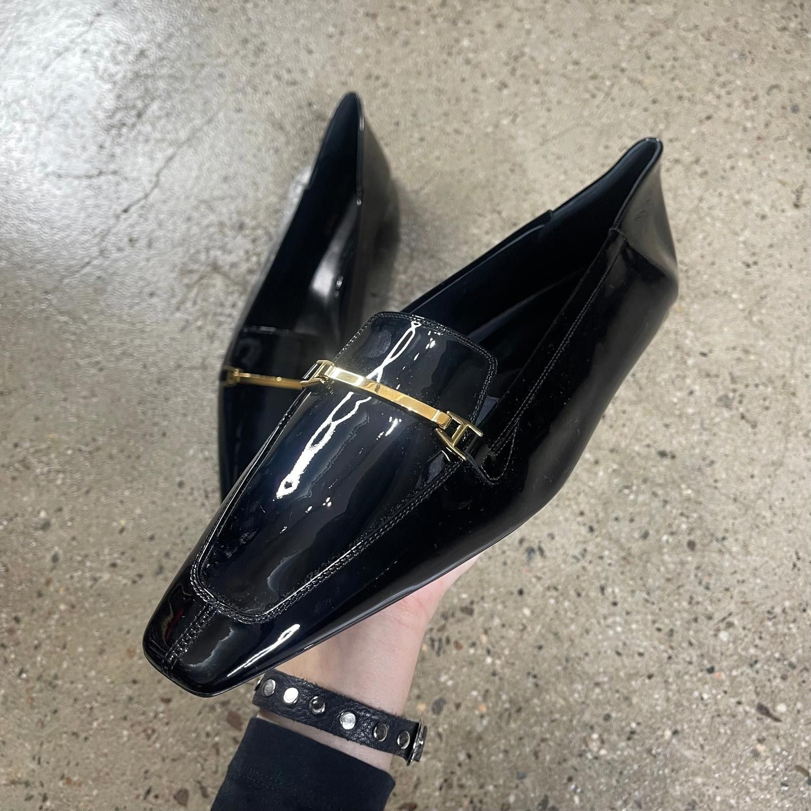 Saint Laurent Paris Saint Laurent Chris Horsebit Loafer Size US 12 / EU 45 - 4 Thumbnail
