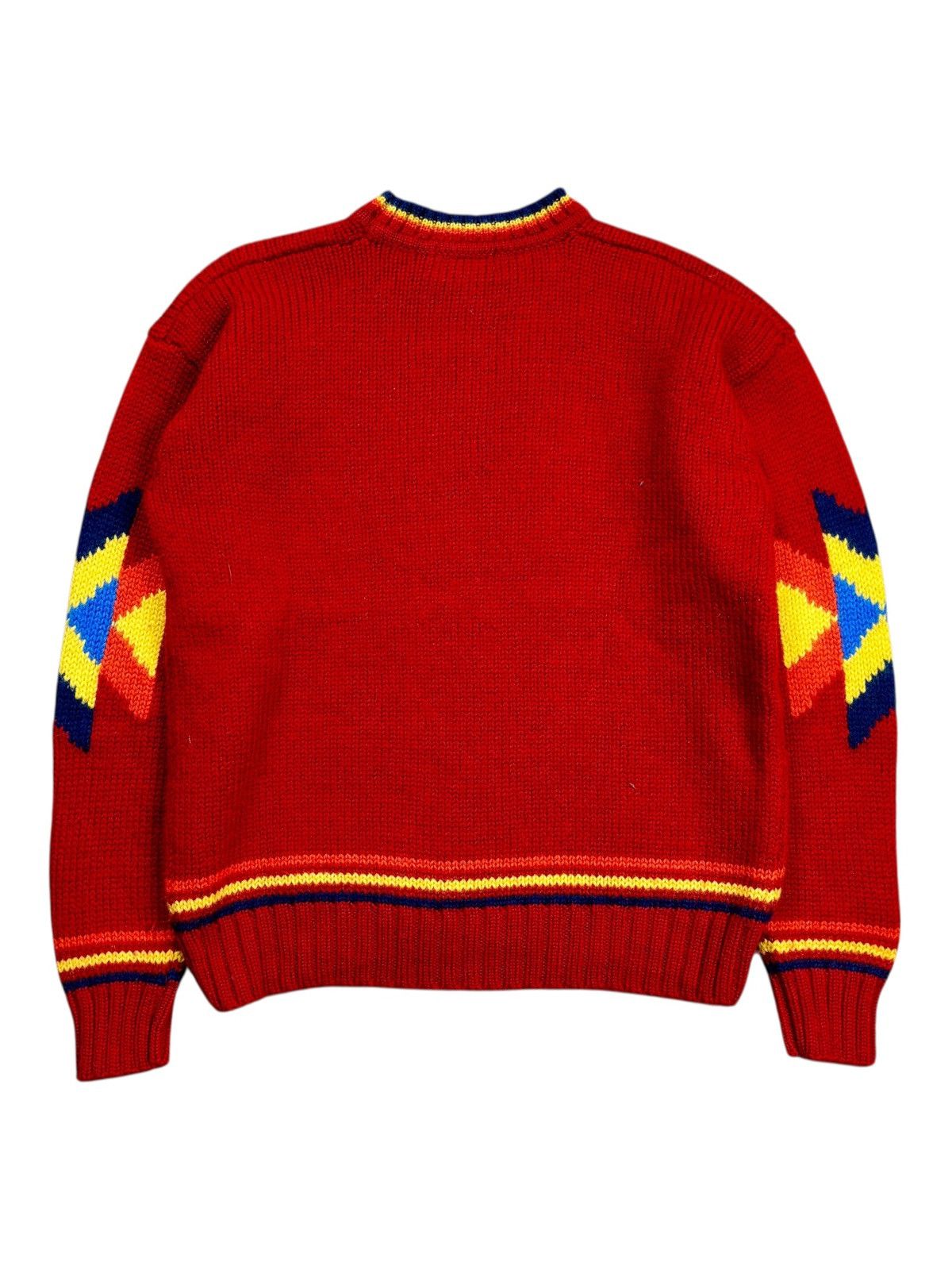 20471120 2000s Deadblue - Chunky Knitted Ethnic Navajo Sweater Size US M / EU 48-50 / 2 - 3 Thumbnail