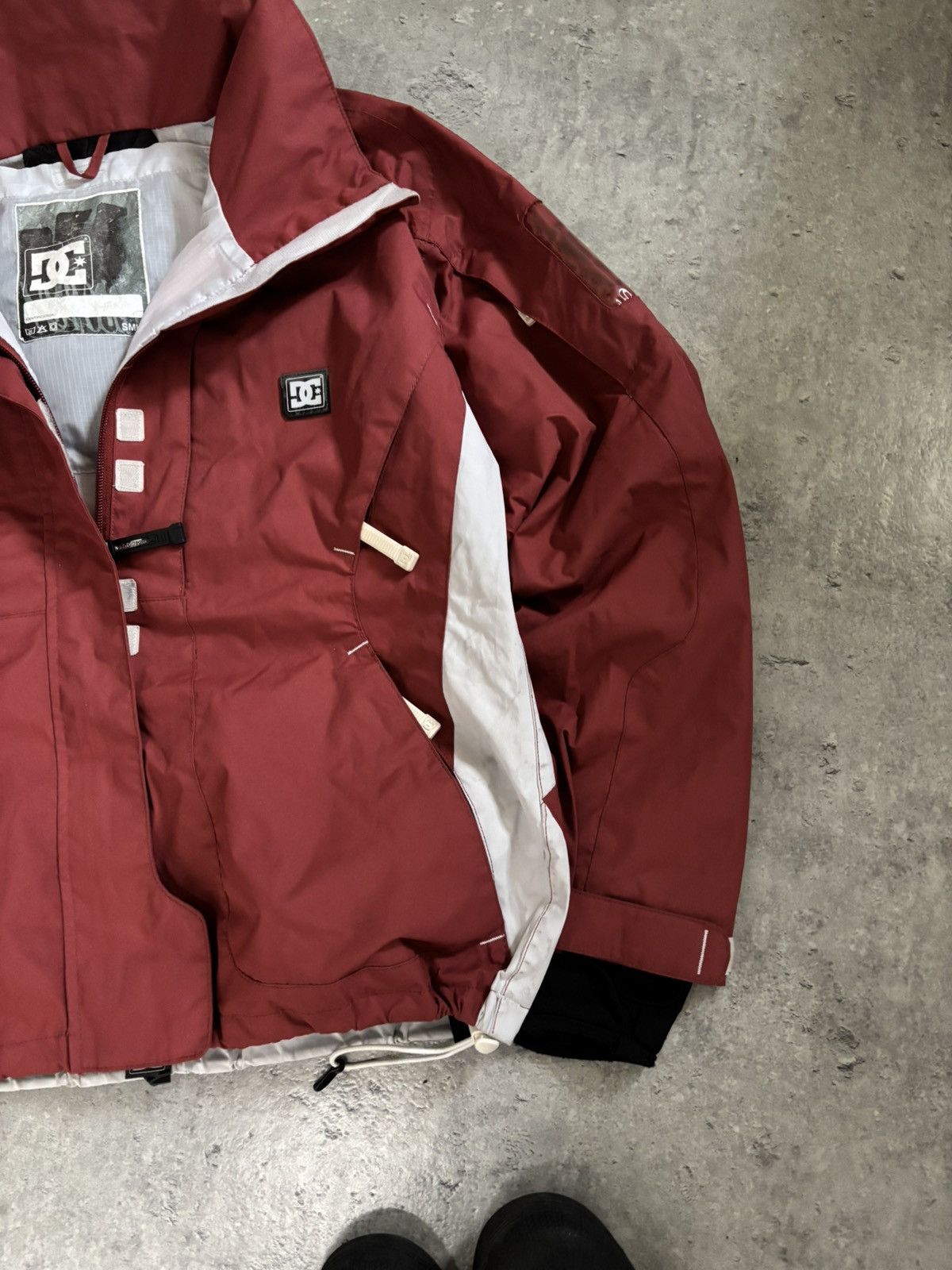 DC DC Shoes Snowboard Jacket S Streetwear Winter Sports burgund Size US S / EU 44-46 / 1 - 4 Thumbnail