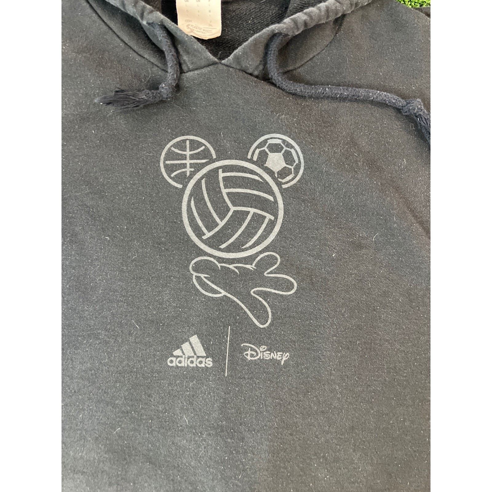 Adidas × Disney Adidas x Disney Mickey Mouse Sports Hoodie Mens Black LG Size US L / EU 52-54 / 3 - 3 Thumbnail