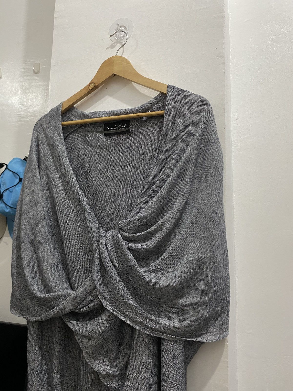 Tornado Mart RARE ARCHIVE TORNADO MART DRAPE KNIT SHIRT Size L / US 10 / IT 46 - 2 Thumbnail