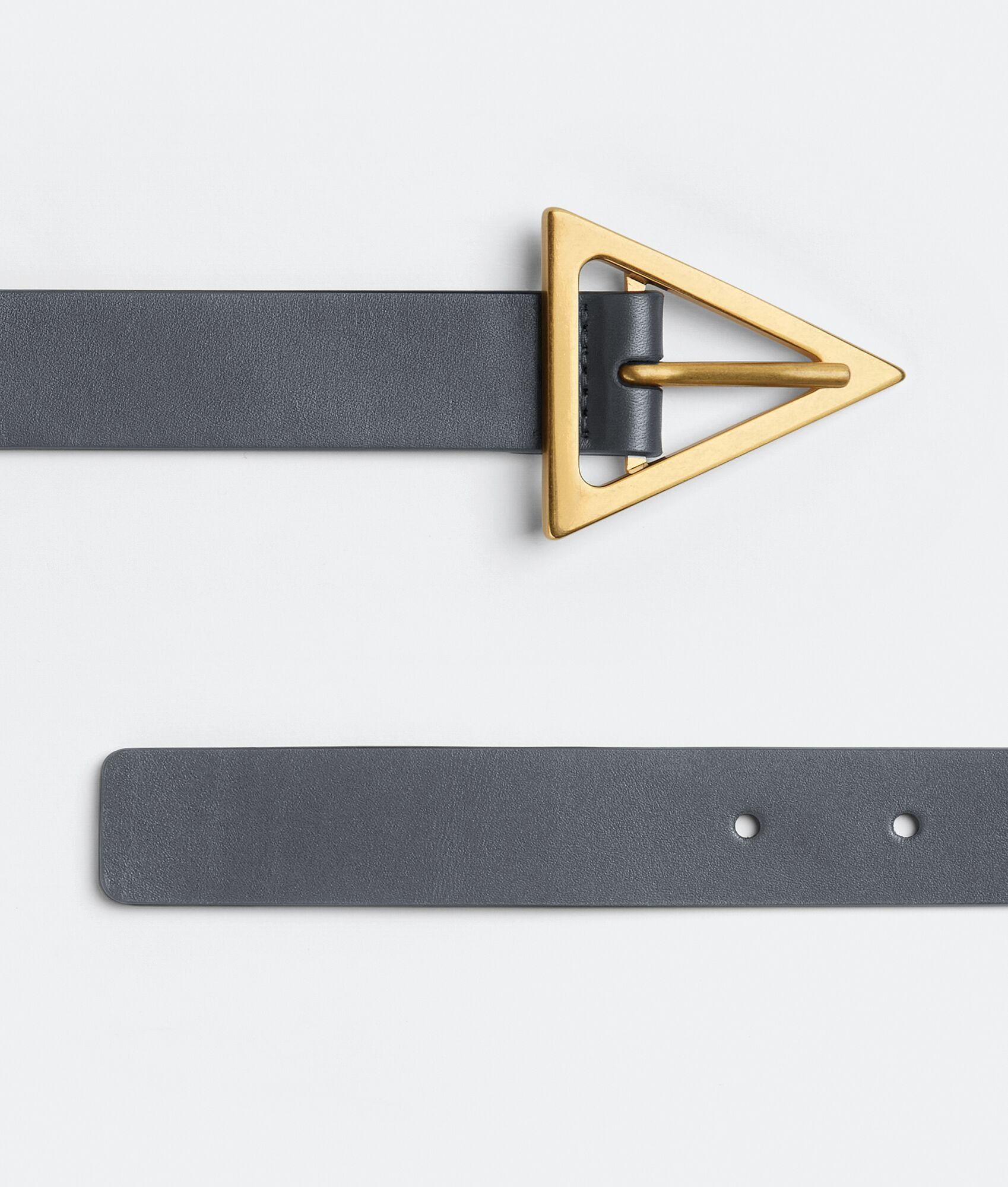 Bottega Veneta o1n1vont0425 Size: 75 / Triangle Belt in Slate Grey Size ONE SIZE - 3 Thumbnail