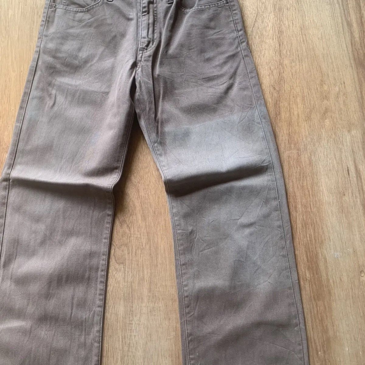 Vintage FADED ‼️ JAPANESE VINTAGE UNIQLO BLANK 5-POCKET PANTS Size US 28 / EU 44 - 4 Thumbnail