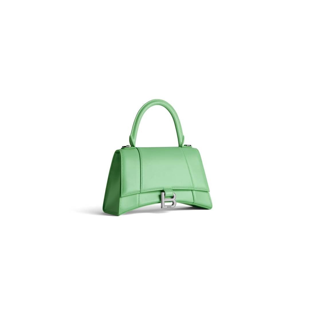 Balenciaga o1srvl11e0426 Size: OS / Borsa Hourglass Piccola Bag Green Size ONE SIZE - 2 Thumbnail