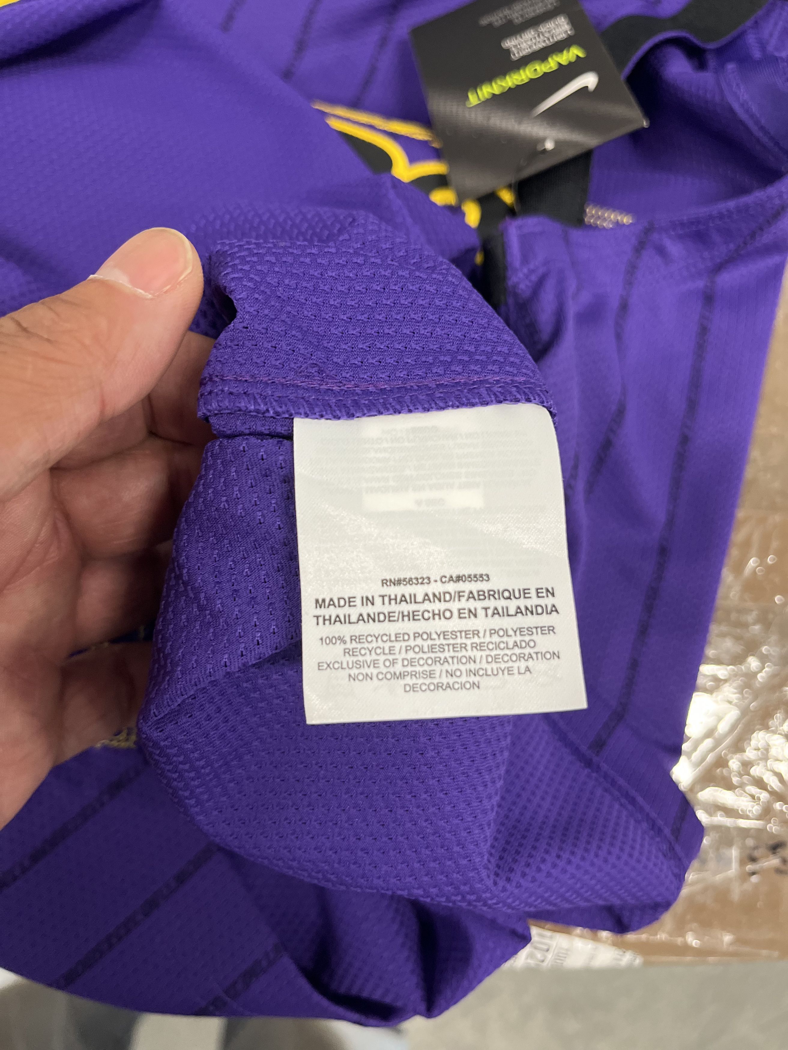 Nike Nike Kobe Bryant #24 Lore Series Jersey Lakers City M Size US M / EU 48-50 / 2 - 10 Thumbnail