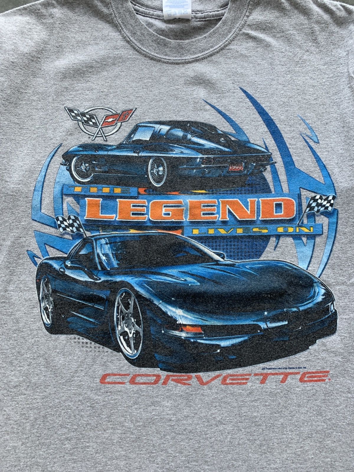 Chevrolet × Vintage Vintage Y2K Corvette Graphic Tee Size US M / EU 48-50 / 2 - 2 Thumbnail