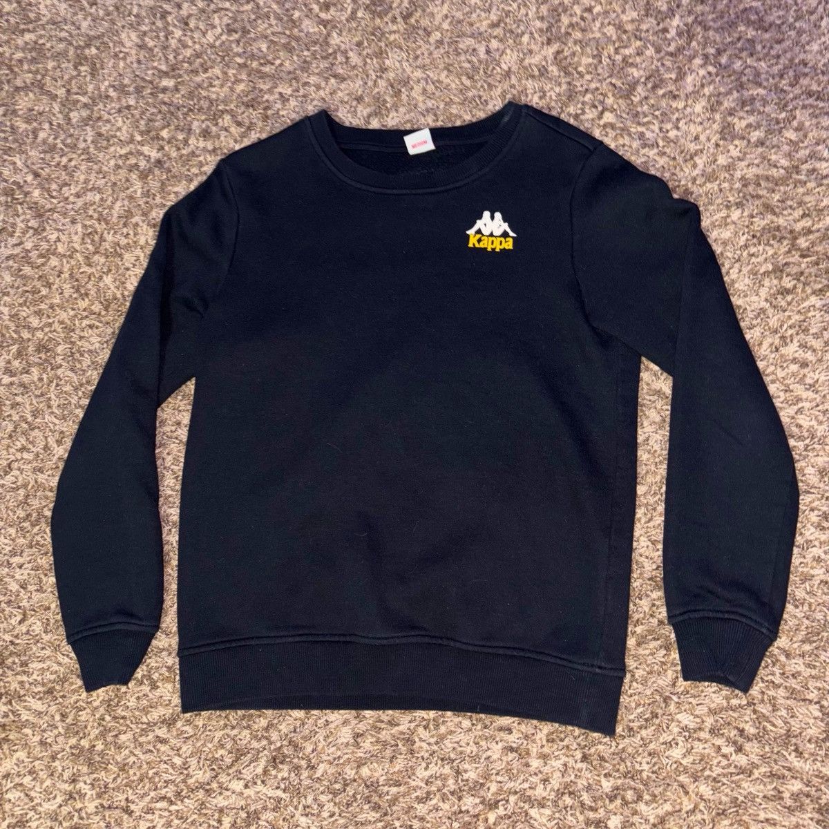 Kappa Kappa Sweatshirt Black/Yellow Size M Size US M / EU 48-50 / 2 - 2 Thumbnail