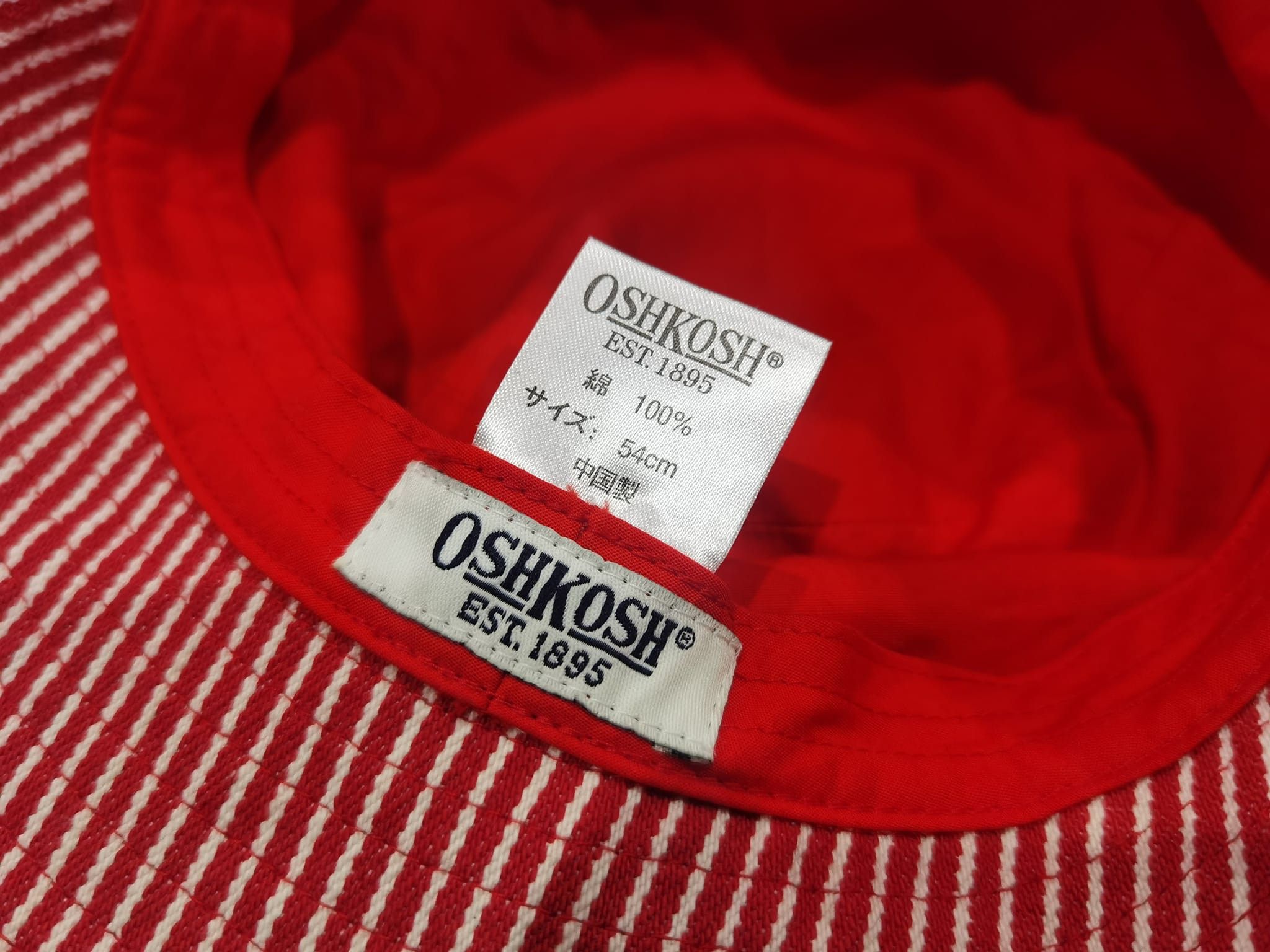 Oshkosh Oshkosh hickory bucket hat saiz S 54 cm Size ONE SIZE - 4 Thumbnail