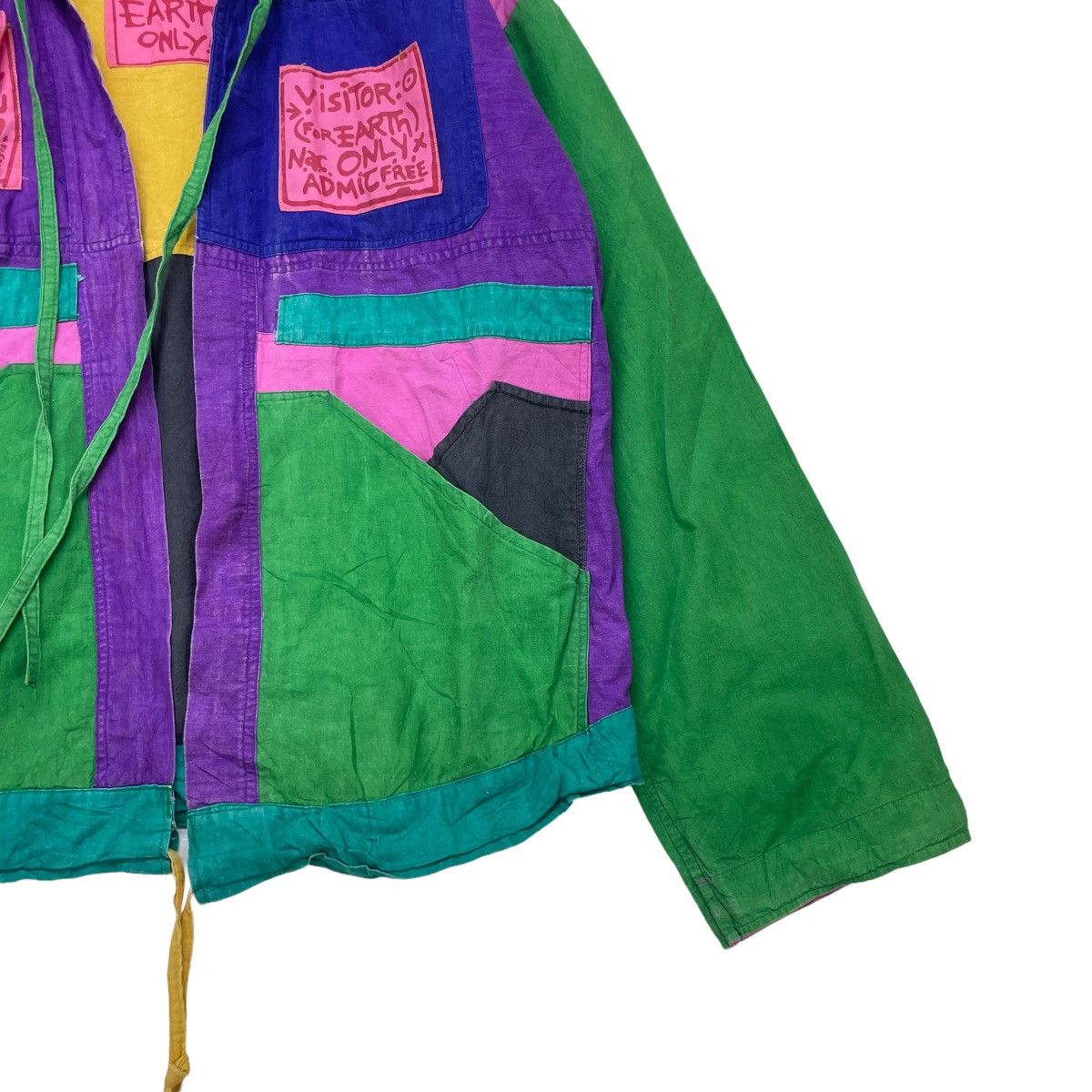 Jams World 💥Vtg Japanese Brand For Earth Only Multi Colour Button Less Size US M / EU 48-50 / 2 - 10 Thumbnail
