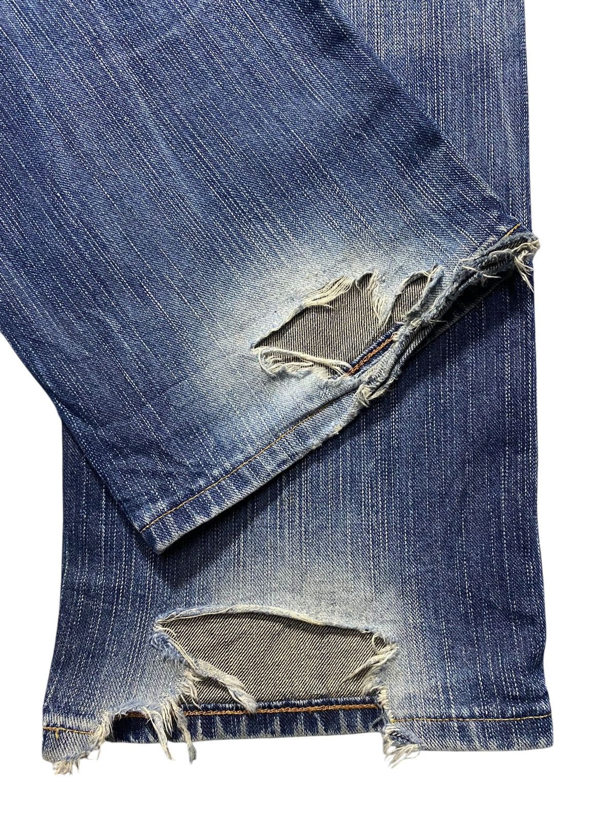 Edwin Japanese Brand Edwin XVS Double Waist Rare Style Jeans Size US 32 / EU 48 - 16 Thumbnail