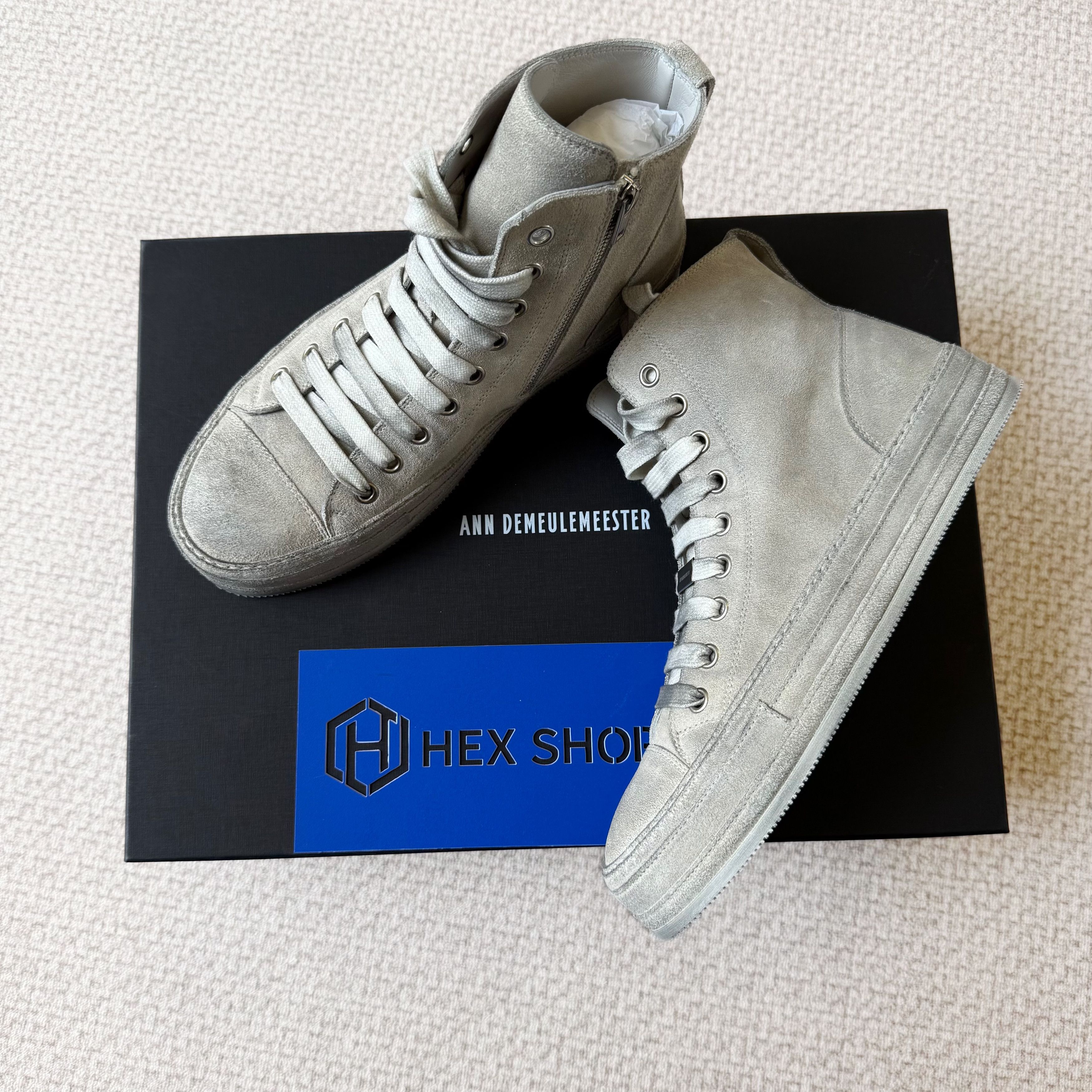 Ann Demeulemeester Ann Demeulemeester Reyer double Zipper leather 