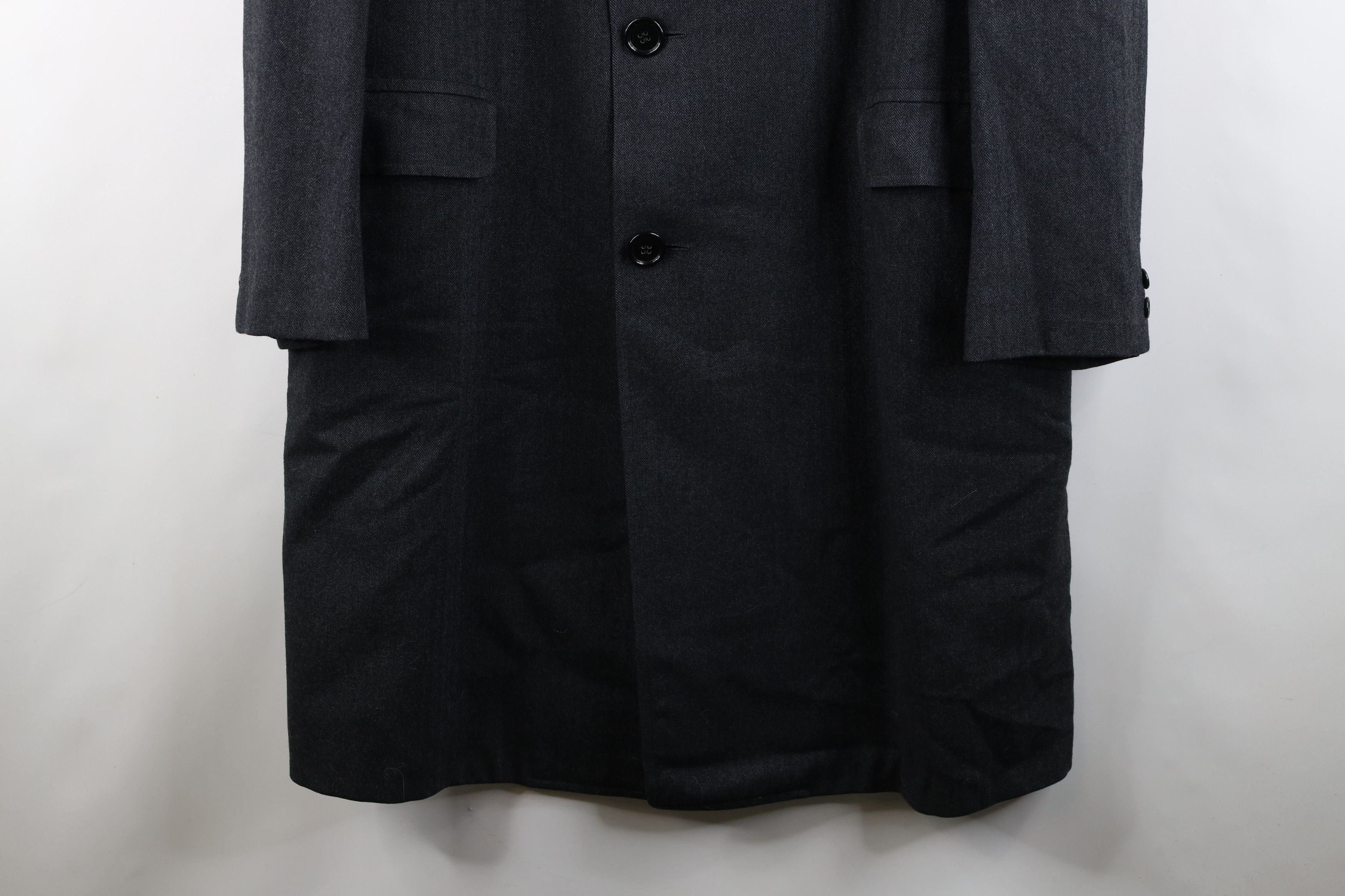 Vintage Vintage 70s Streetwear Overcoat Car Jacket Gray USA Size US XL / EU 56 / 4 - 3 Thumbnail
