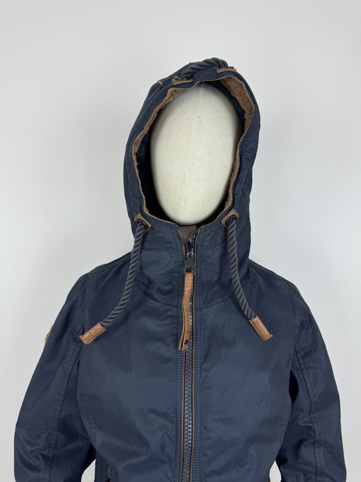 Naketano Naketano Hooded winter jacket wax cotton Women’s size S Size S / US 4 / IT 40 - 5 Thumbnail