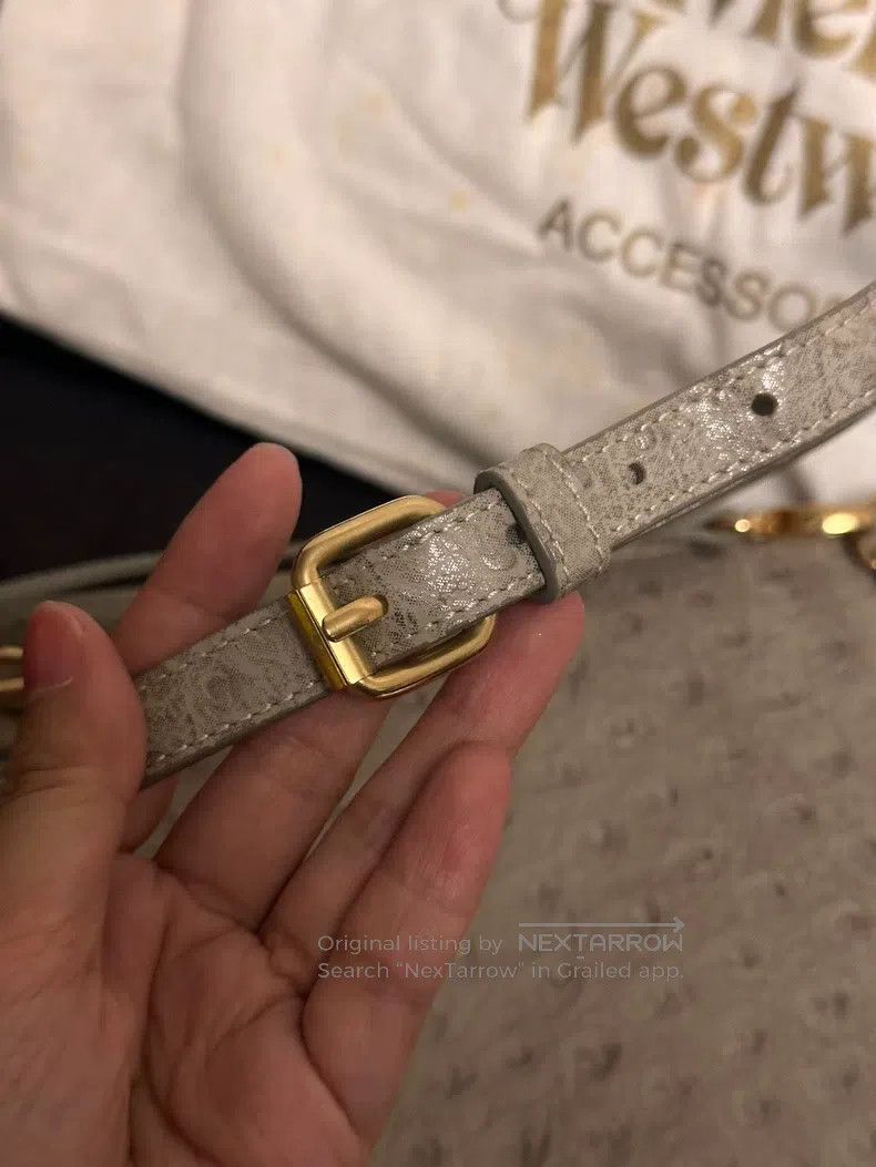 Vivienne Westwood Vivienne Westwood size os Saturn elephant gray ostrich skin Size ONE SIZE - 4 Thumbnail