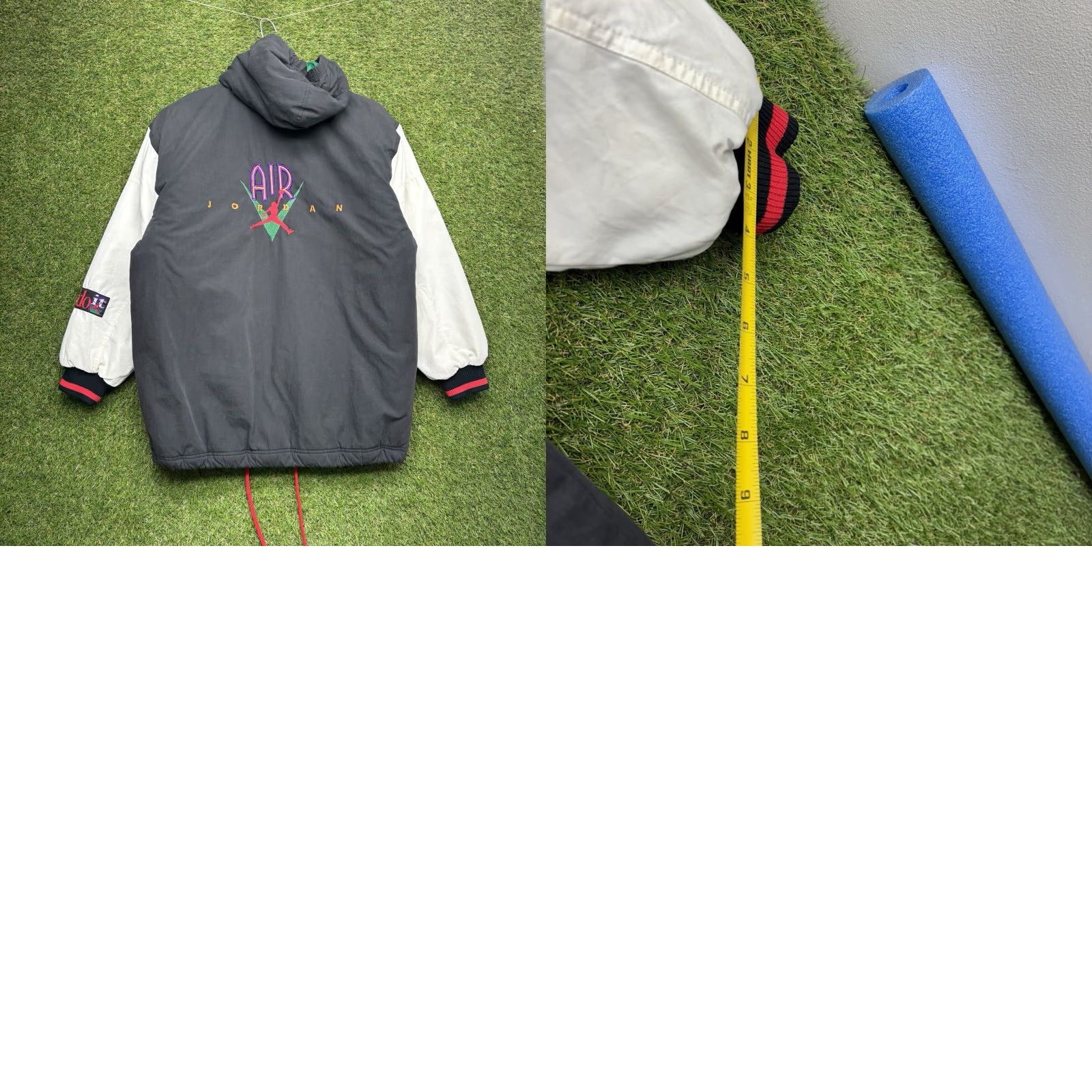 Nike VINTAGE Nike Air Jordan Wings Jacket Mens M Black Zip Full Zip 90s Basketball Winter Spring Fall Size US M / EU 48-50 / 2 - 9 Thumbnail