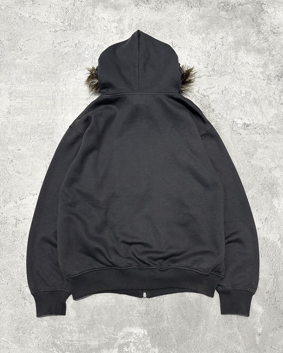 Vintage Y2k Bad Boy Faux Fur Hoodie Ifsixwasnine Lgb Style Size US L / EU 52-54 / 3 - 6 Thumbnail