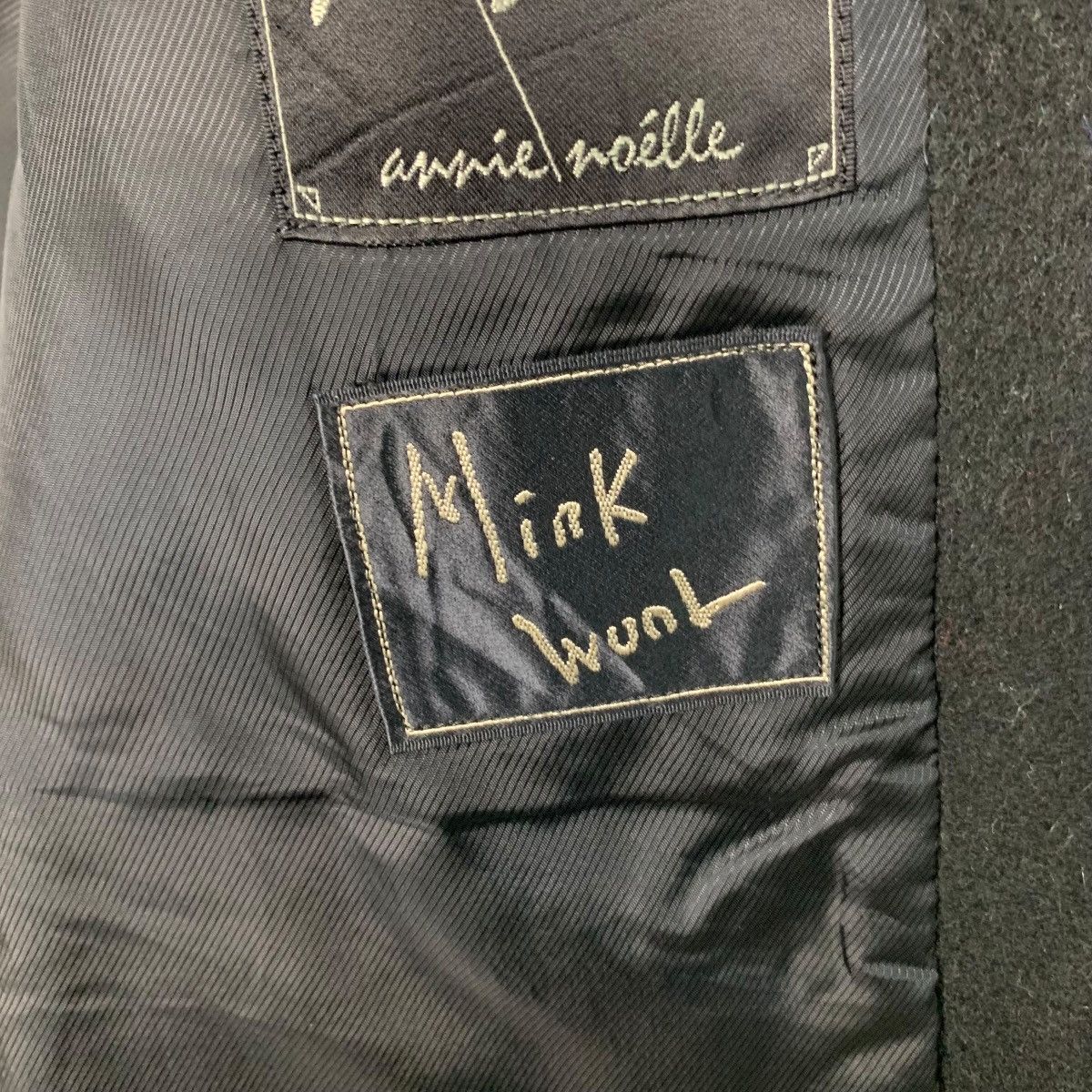 Other ANNIE NOILLE Mink Wunl Blazer Suit Jacket #2922-C132 Size US S / EU 44-46 / 1 - 17 Thumbnail