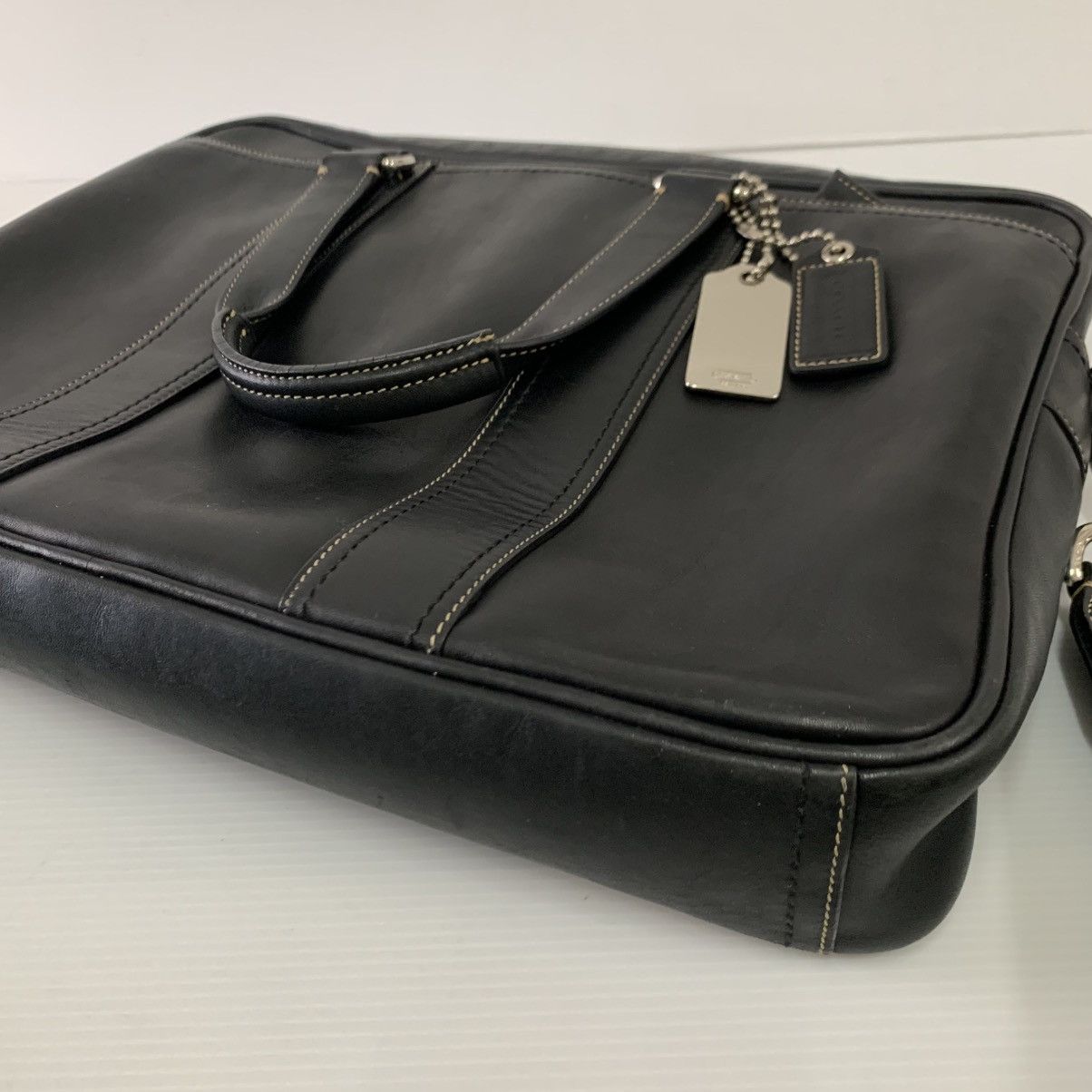 Coach Coach Leather Document Laptop Bag Size ONE SIZE - 4 Thumbnail