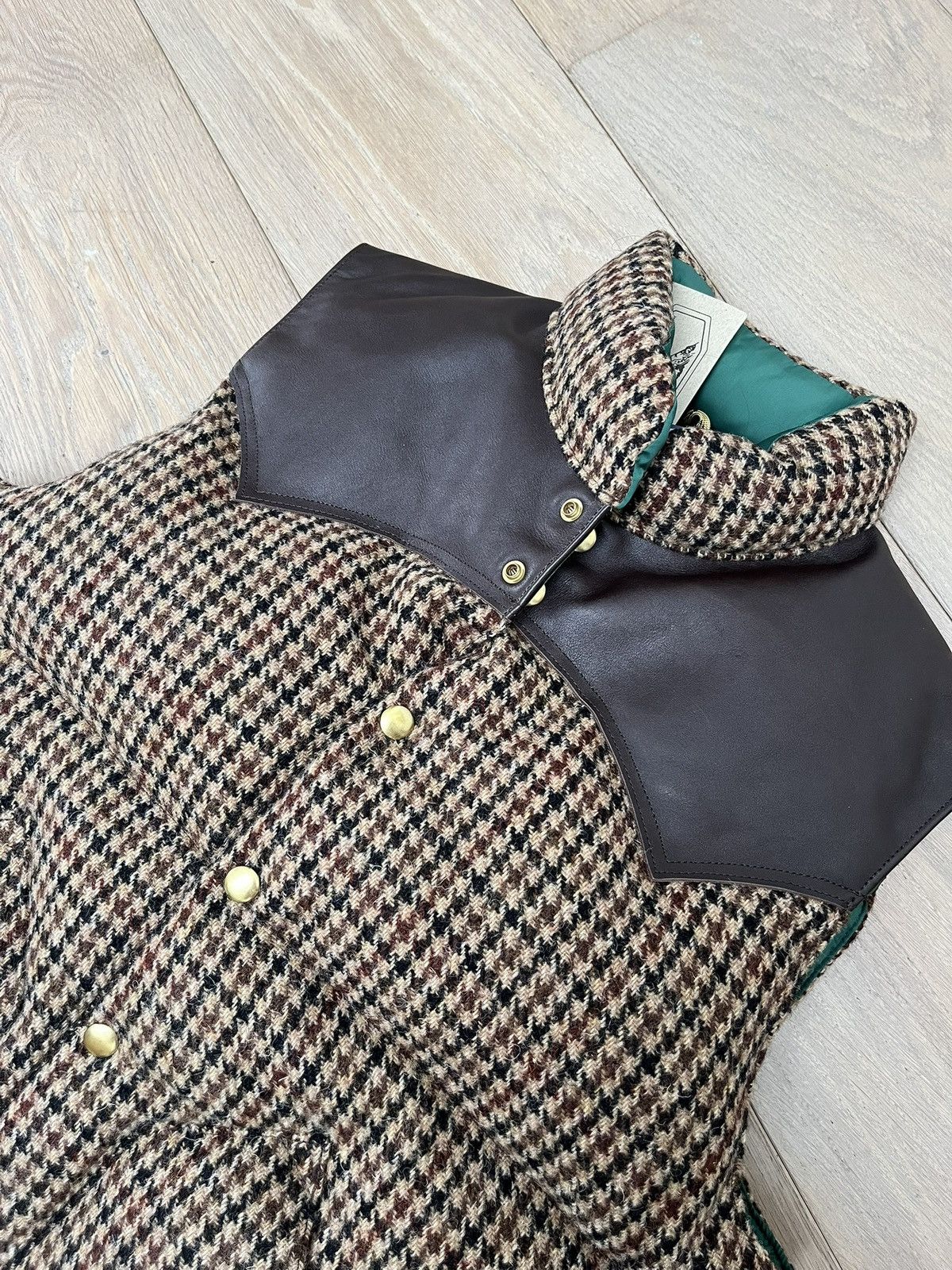 Drake's Drake’s x rocky mountain harris tweed down vest 42 new Size US XL / EU 56 / 4 - 3 Thumbnail