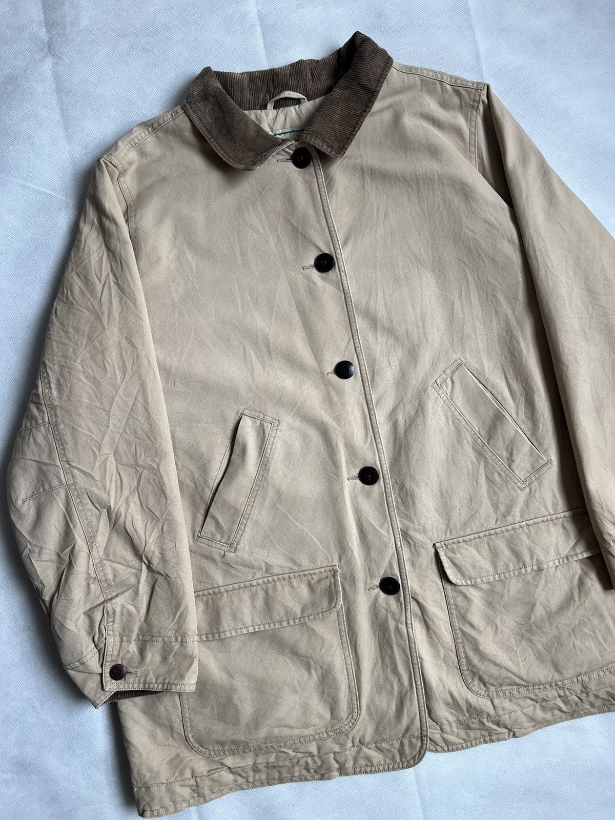 L.L. Bean L.L. Bean Work Barn Corduroy Field Chore Jacket Size XL / US 12-14 / IT 48-50 - 12 Thumbnail