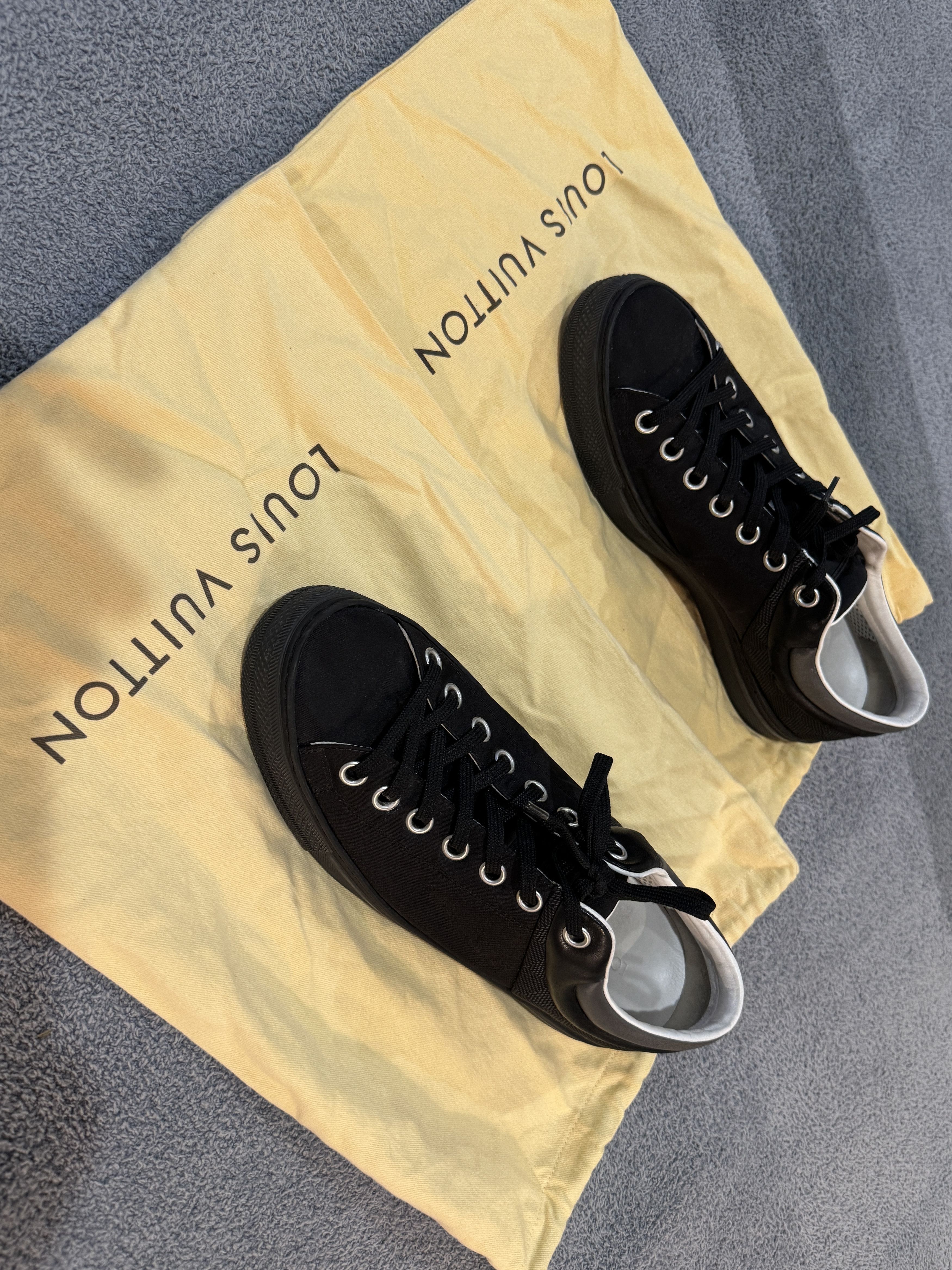 Louis Vuitton Louis Vuitton Sprinter Sneakers – Black – EU 6.5 Size US 6.5 / EU 39-40 - 1 Thumbnail