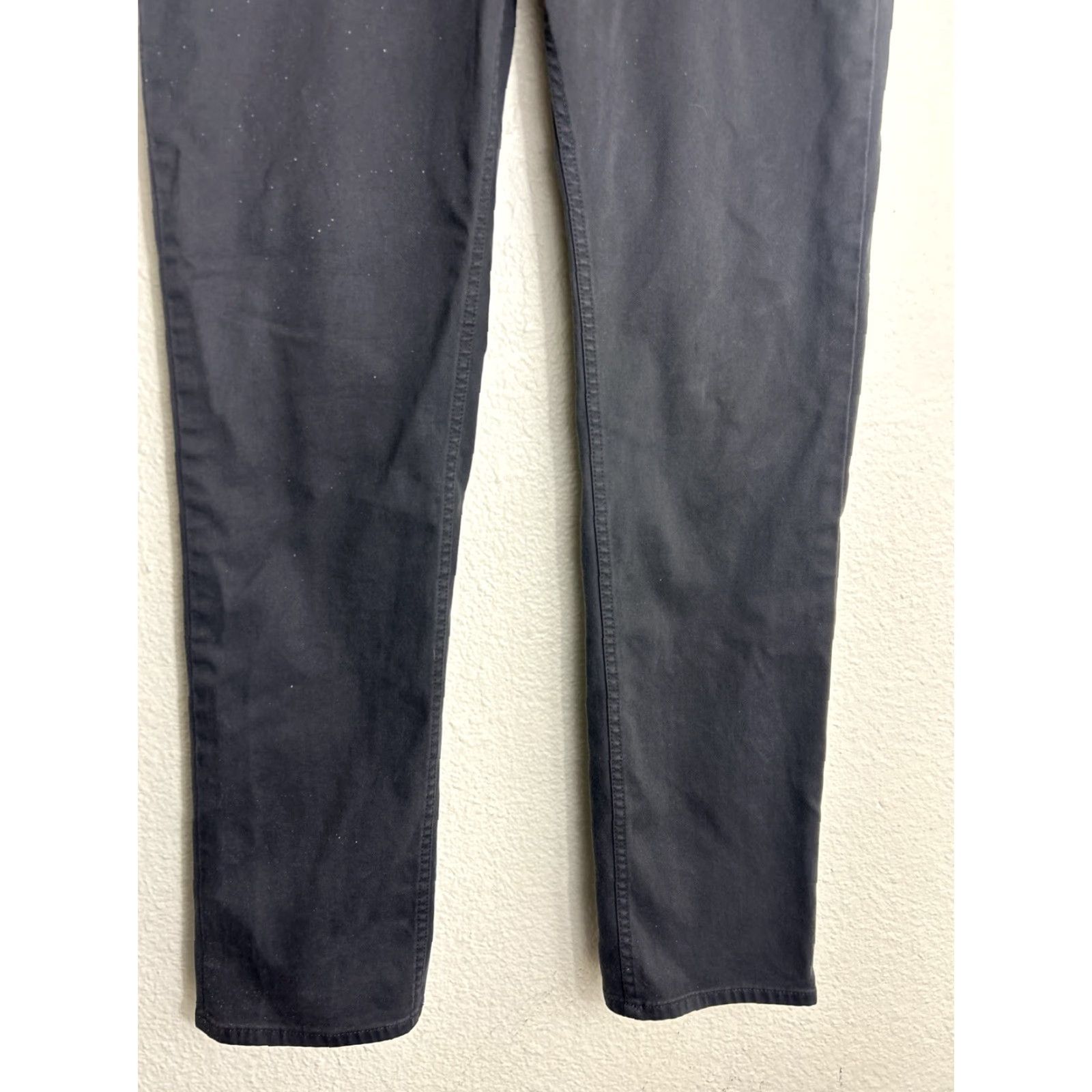 Banana Republic Banana Republic Mens Slim Travel Pants 33x32 Chino Charcoal Gray Slimming "Travel" Mens Size US 33 - 2 Thumbnail