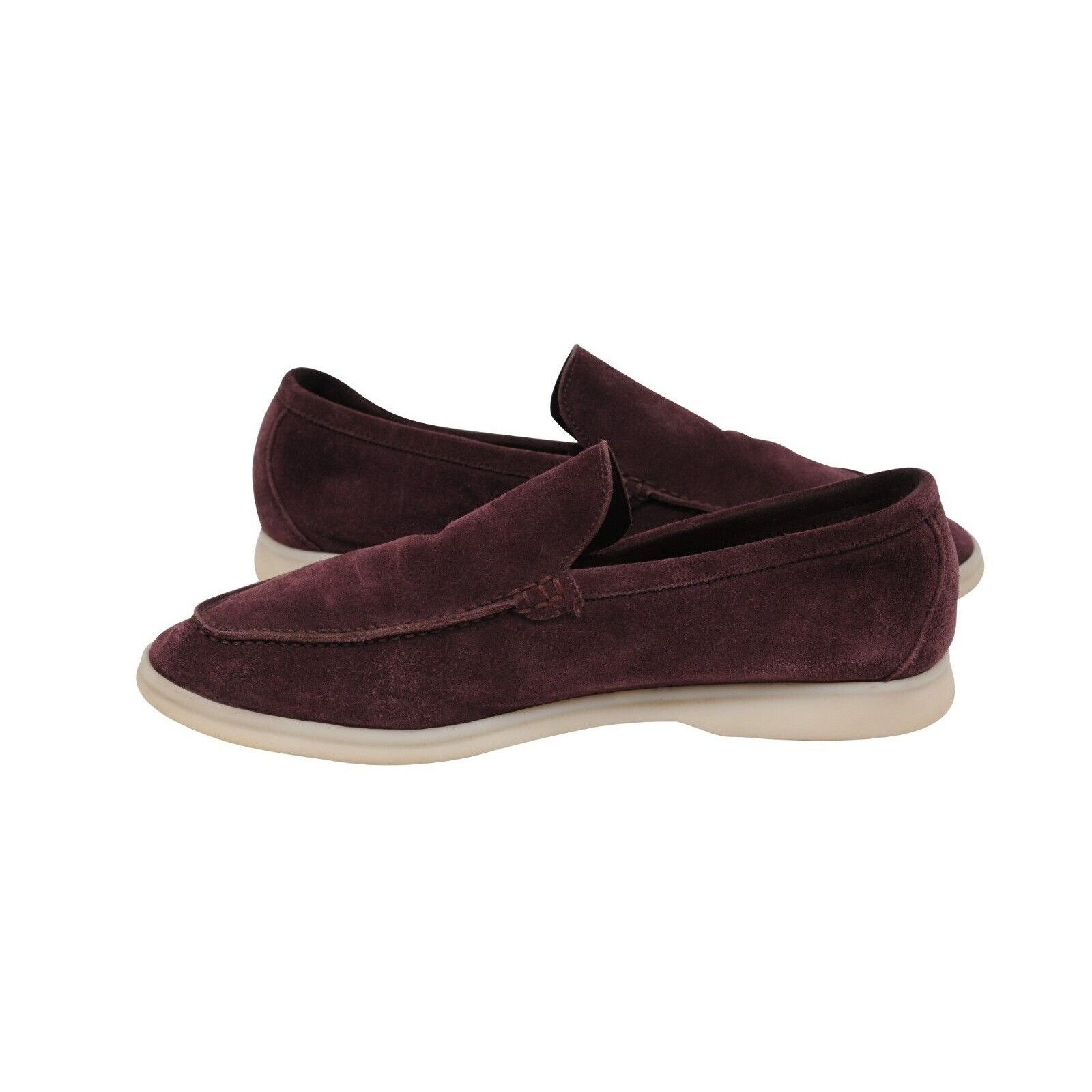 Loro Piana Burgundy Red Suede Summer Walk - 01919 Size US 8.5 / EU 41-42 - 9 Thumbnail