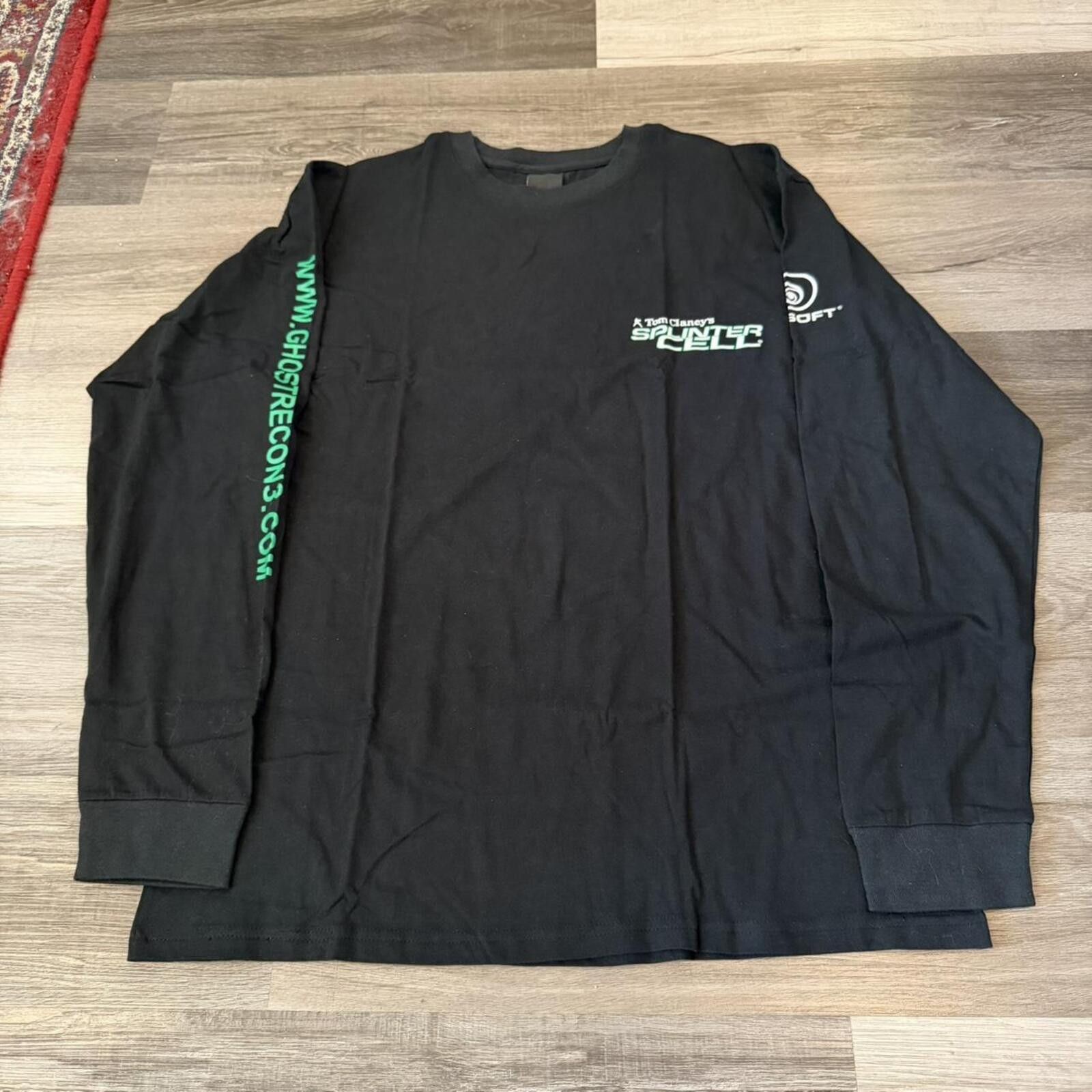 Other Vintage tom Clancy’s splinter cell long sleeve t shirt 00s Size US XL / EU 56 / 4 - 2 Thumbnail