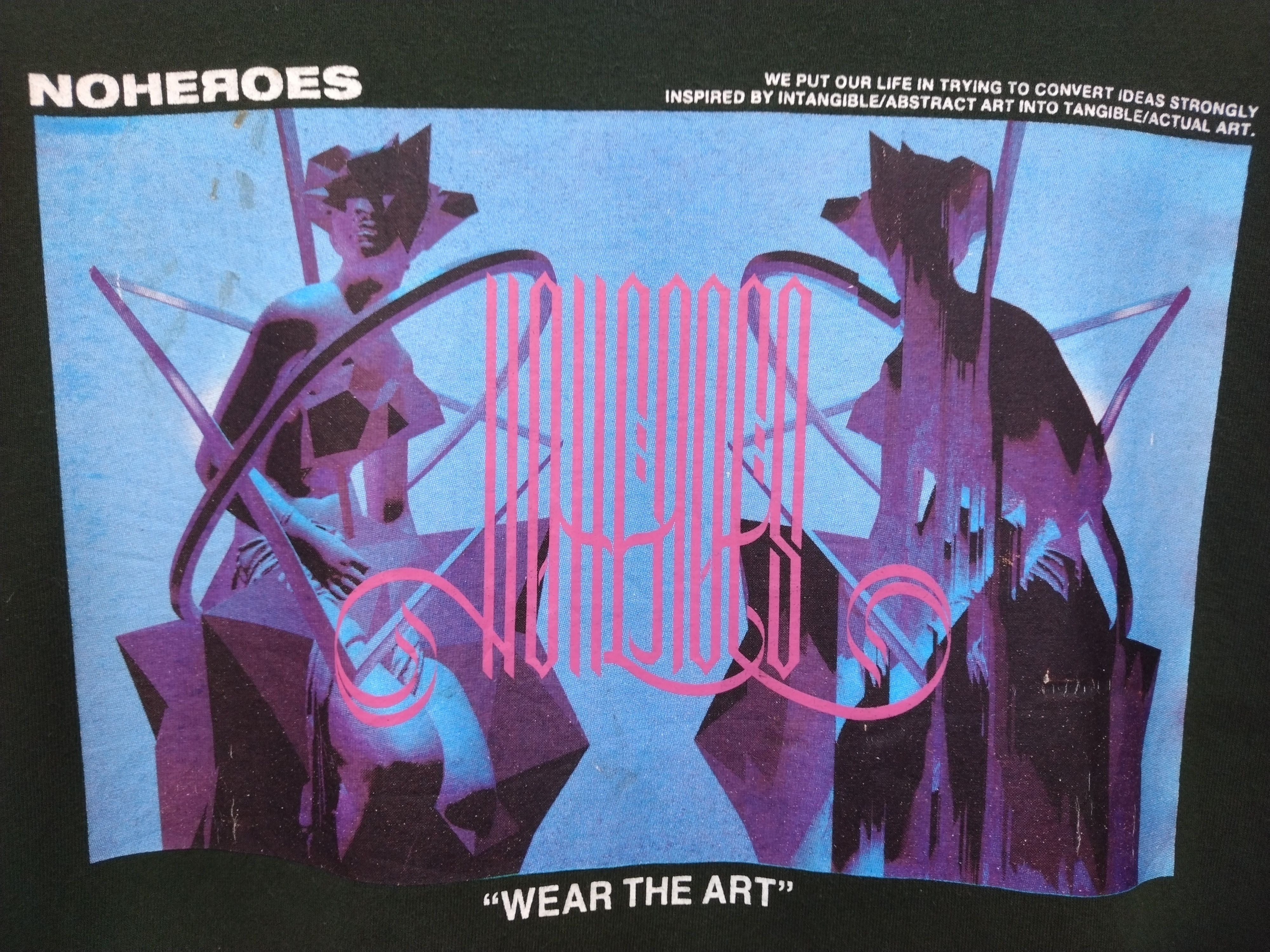 Anime × Art Comes First Awesome big print anime image Noheroes from underground L/S Size US M / EU 48-50 / 2 - 6 Thumbnail