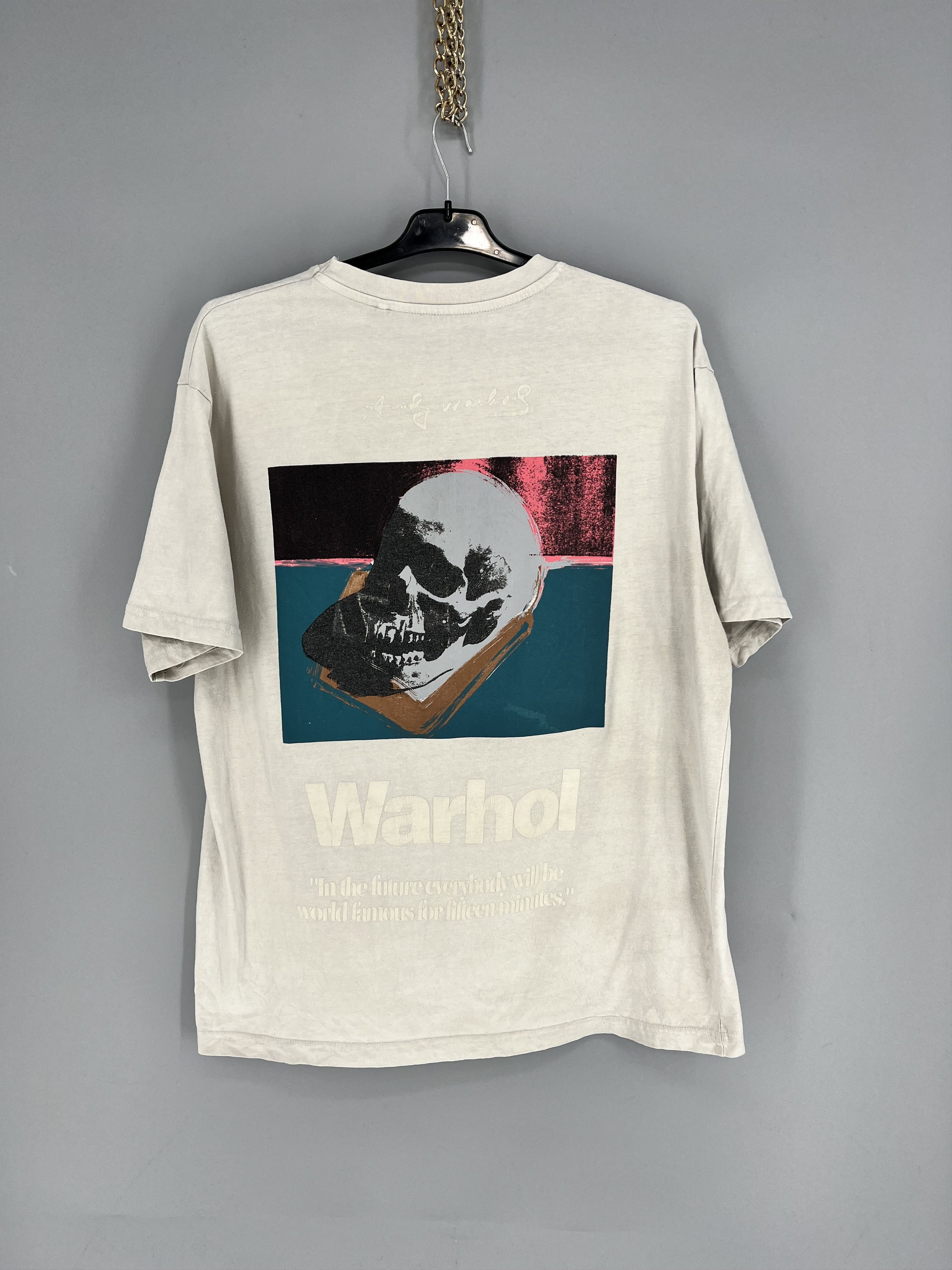 Andy Warhol Vintage Pull&Bear Andy Warhol Tshirt Tee Size L Size US L / EU 52-54 / 3 - 1 Thumbnail