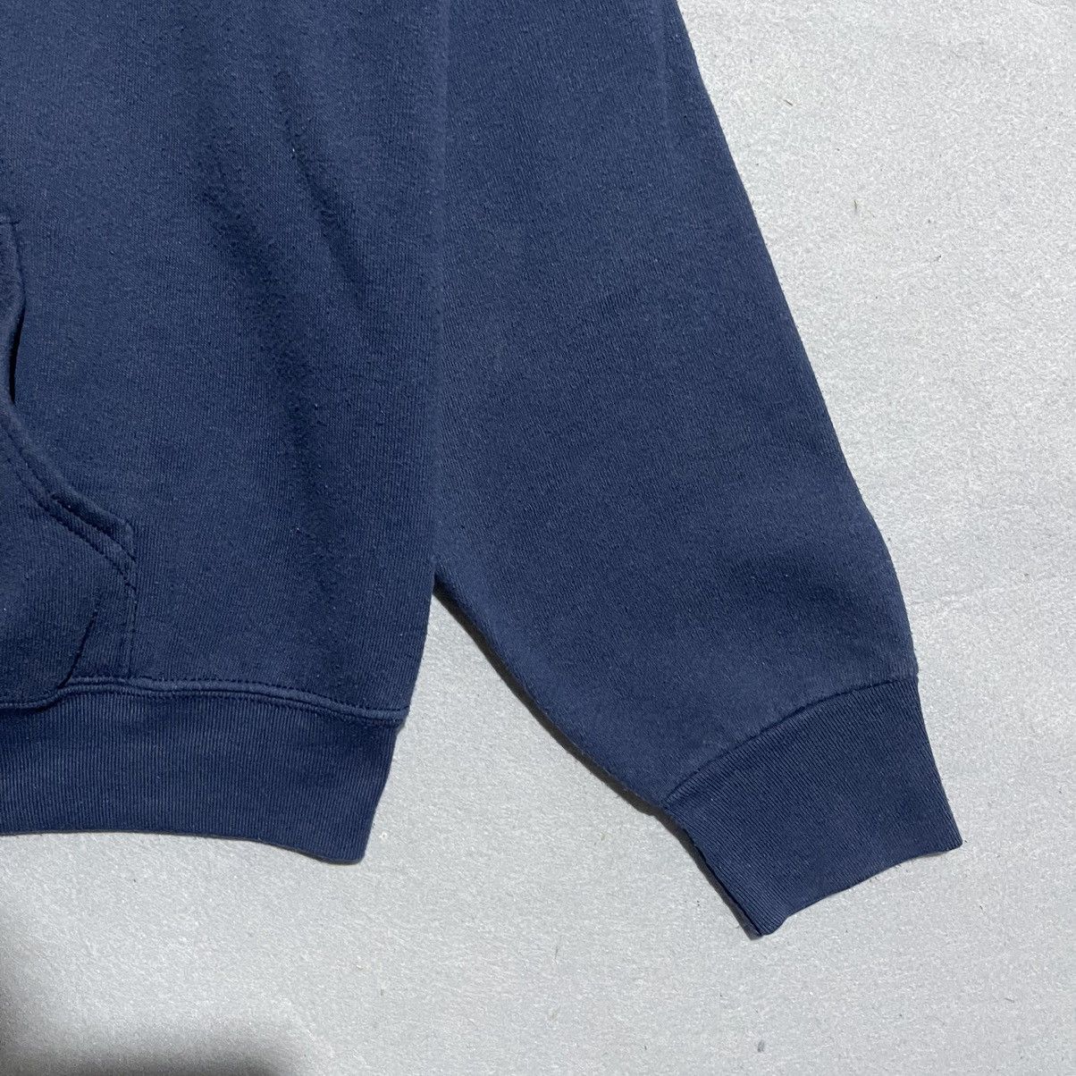 Fruit Of The Loom Vintage 90s Fruit of the Loom BEST U.S Army Hoodie Navy Blue Size US L / EU 52-54 / 3 - 3 Thumbnail