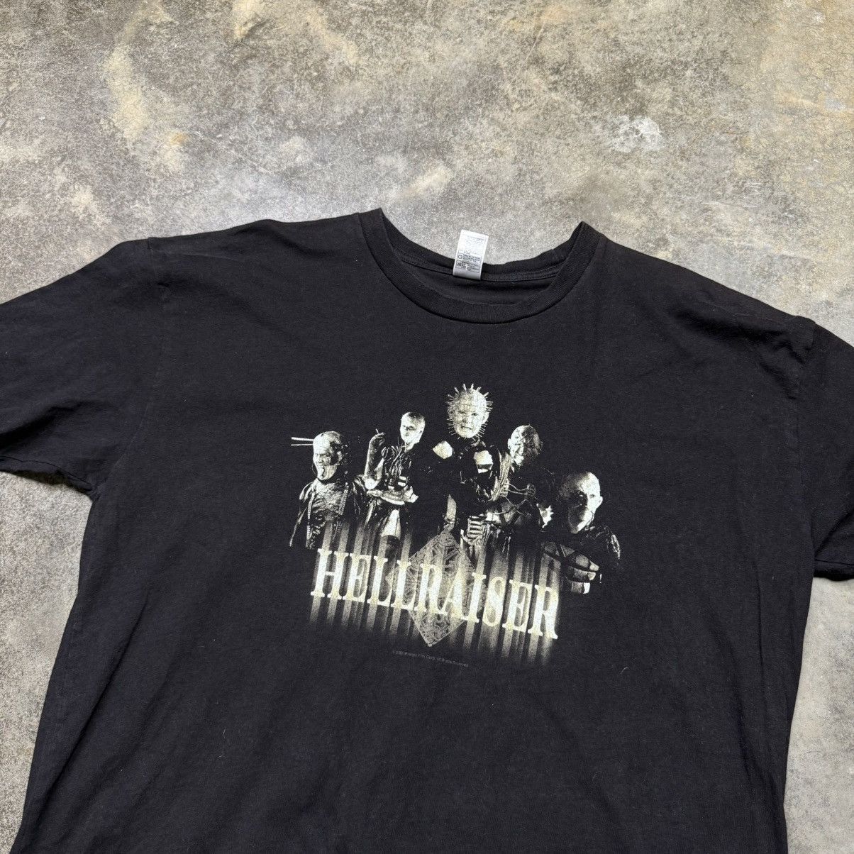 Vintage y2k 2000s hellraiser pinhead movie promo baggy tshirt Size US XL / EU 56 / 4 - 3 Thumbnail