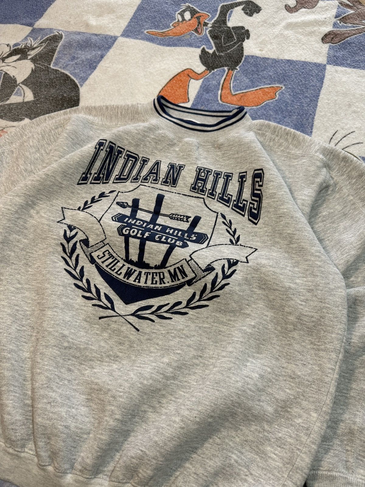 Vintage Vintage Indian hills golf course crewneck sweatshirt Size US L / EU 52-54 / 3 - 2 Thumbnail
