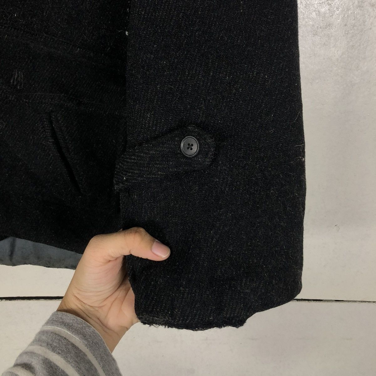 Japanese Brand × Vintage 📌VINTAGE WOOL CHORE JACKET DETROIT CROWN DIAMOND USA Size US M / EU 48-50 / 2 - 16 Thumbnail