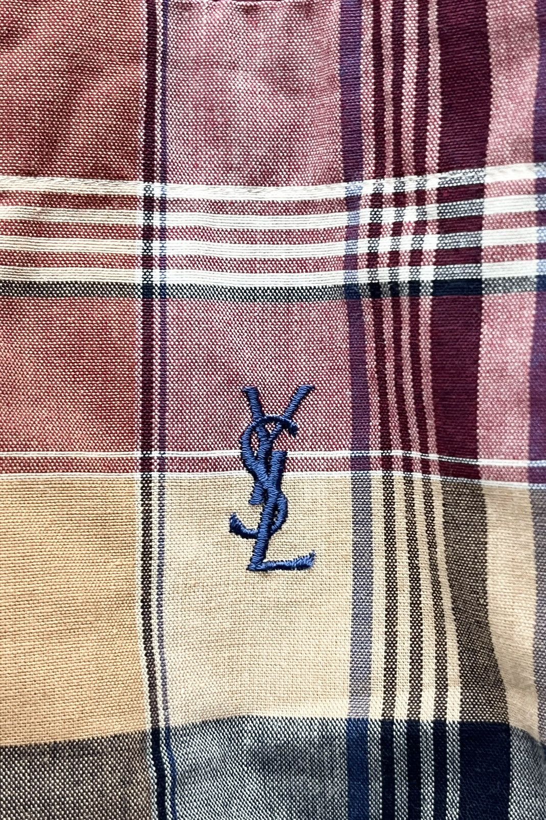 Sleeper × Yves Saint Laurent 🔥Authentic YSL Multicolor Classic Check Unisex Pajamas Set Size US M / EU 48-50 / 2 - 2 Thumbnail