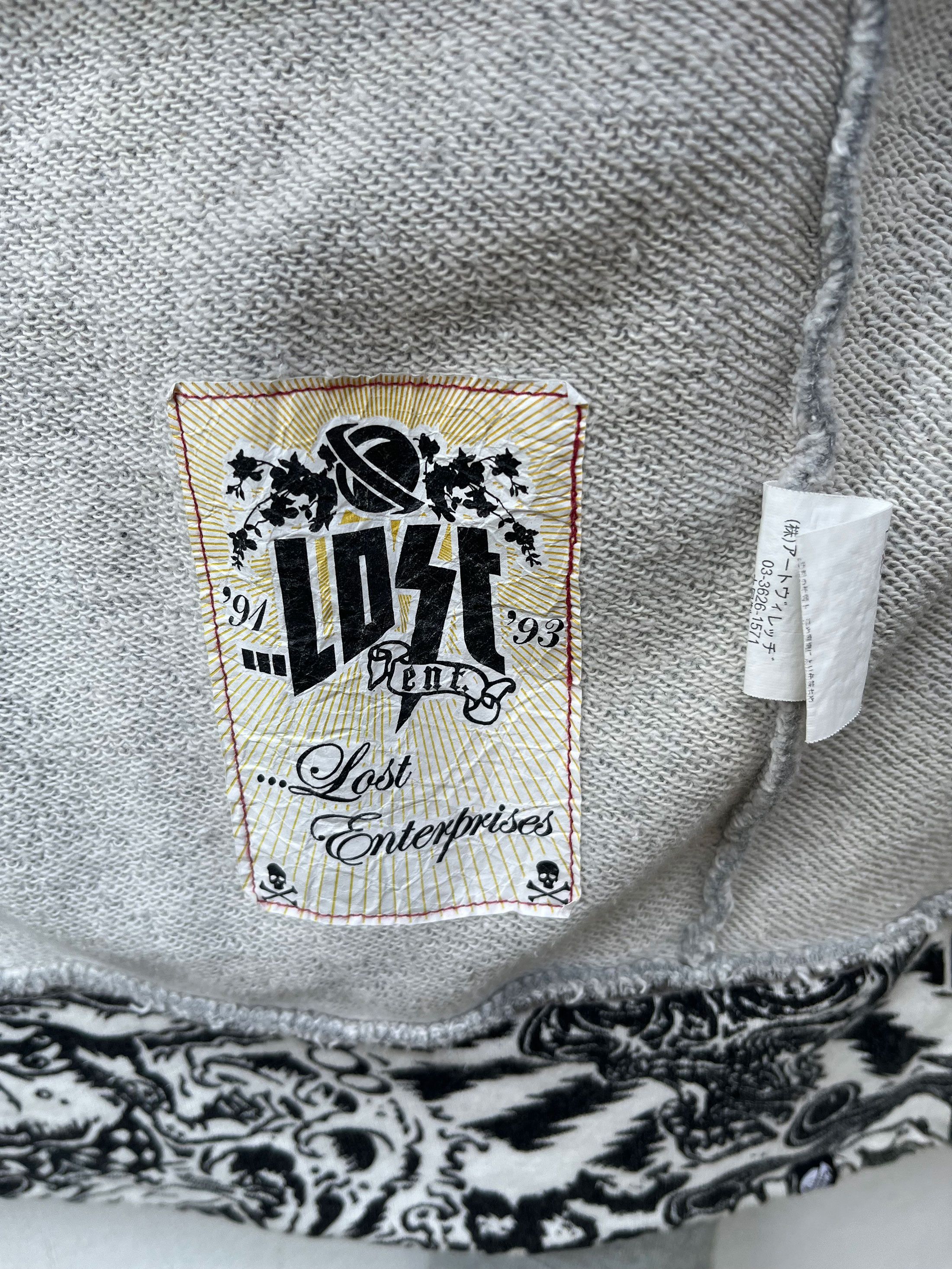 Lost Enterprises Lost Enterprise Snowboarding Sk8 Heavy Zipper Sweater Size US L / EU 52-54 / 3 - 7 Thumbnail