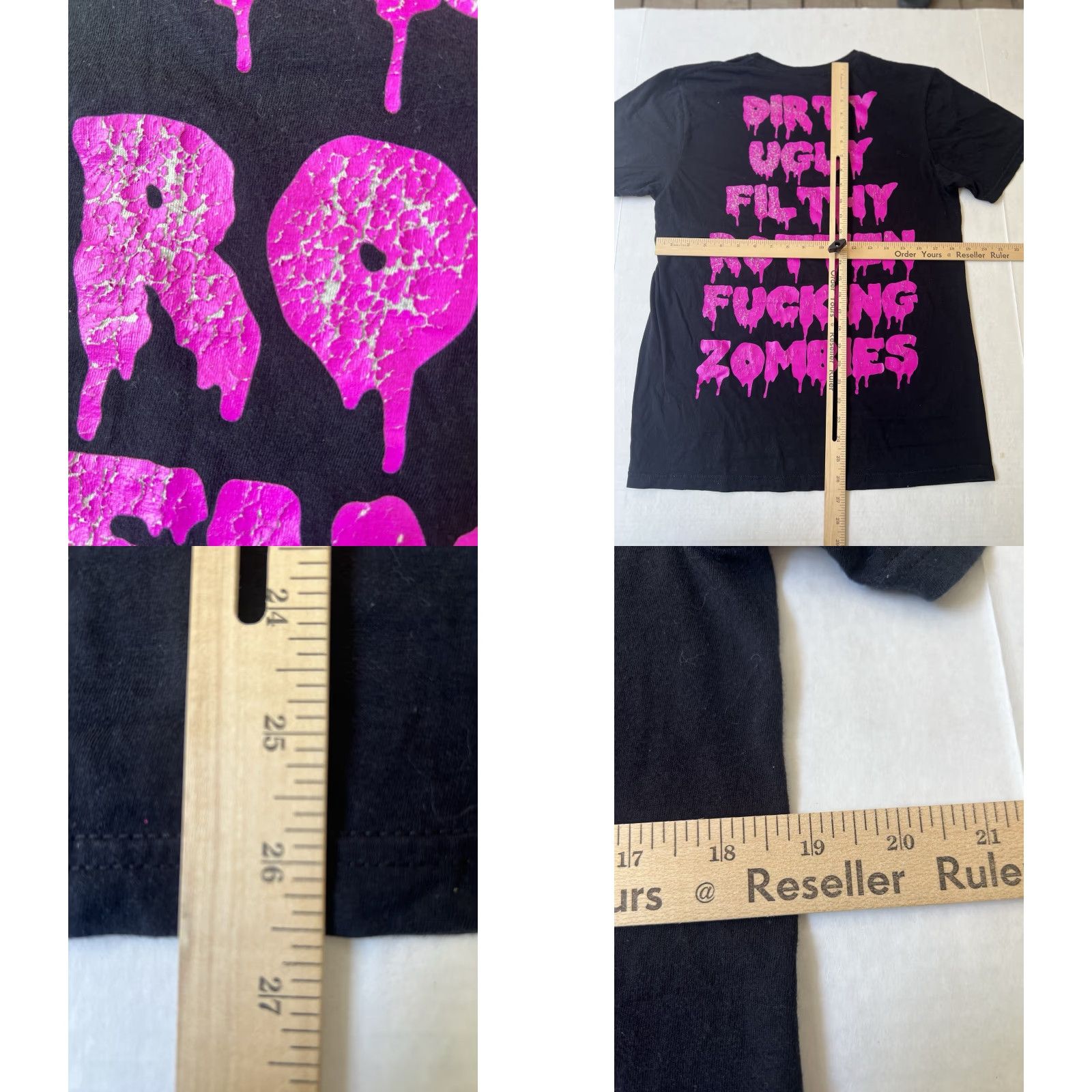Vintage VINTAGE Rob Zombie Freaks On Parade Tour Shirt Medium Black Graphic Print Monster Face Zombies Shirt Mens Size US M / EU 48-50 / 2 - 8 Thumbnail