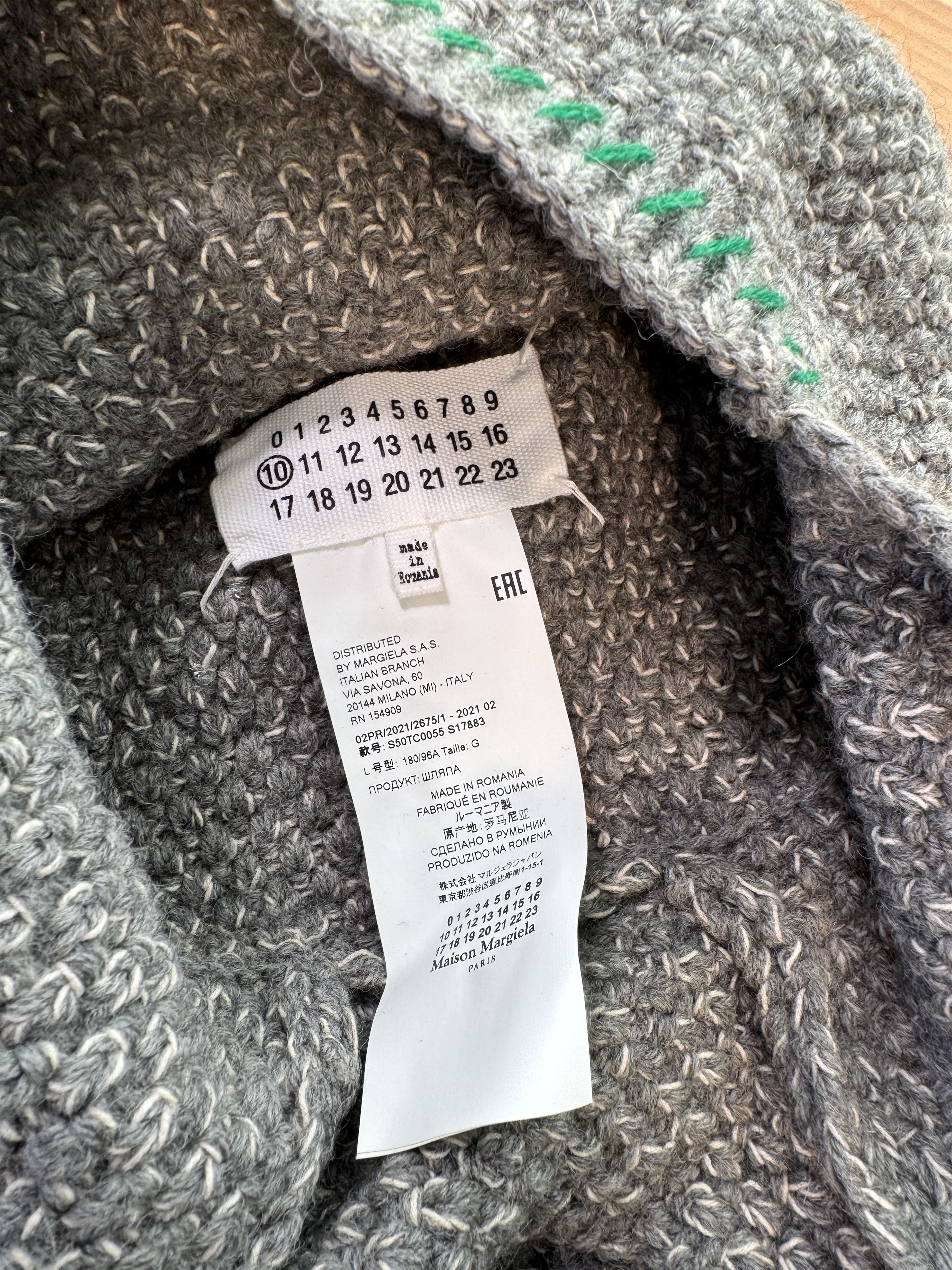 Maison Margiela Margiela Rare Ear flap knit beanie hat Size ONE SIZE - 9 Thumbnail