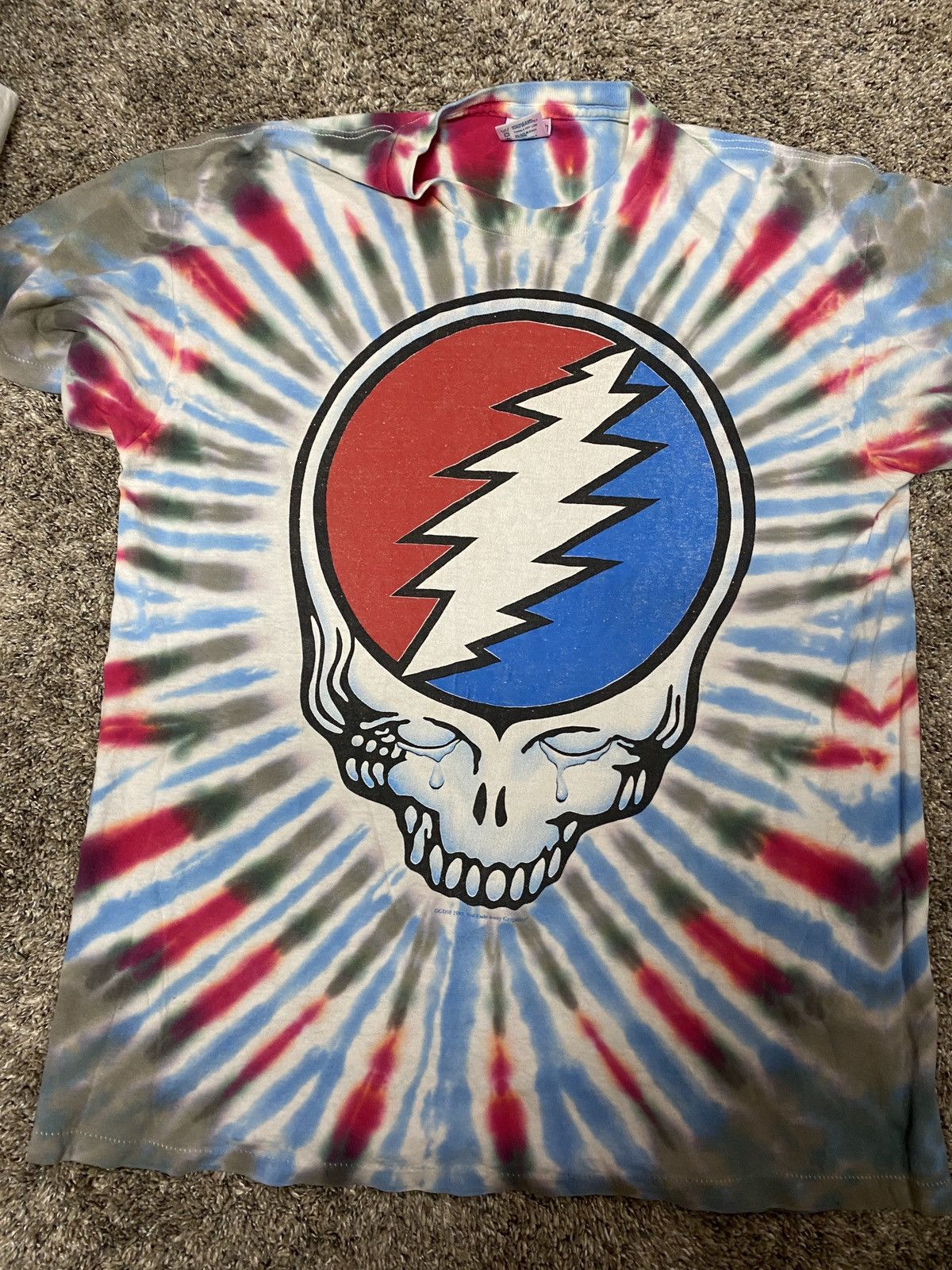 Anvil Grateful dead 1995 Fare Thee Well Size US L / EU 52-54 / 3 - 1 Thumbnail