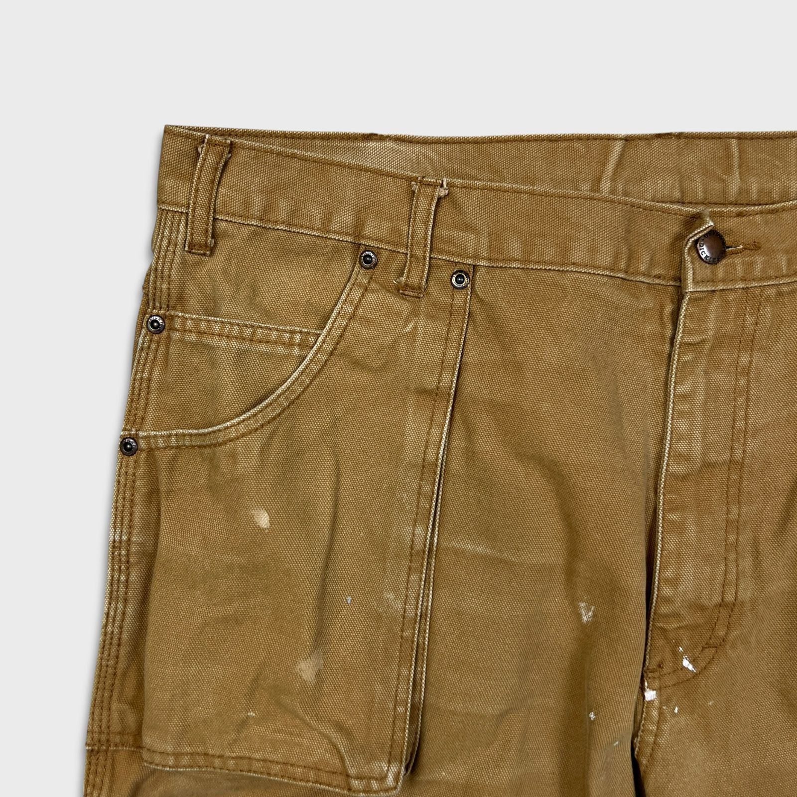 Dickies × Vintage Dickies Pants 40x32 Double Knee Distress Carpenter Canvas Size US 40 / EU 56 - 3 Thumbnail