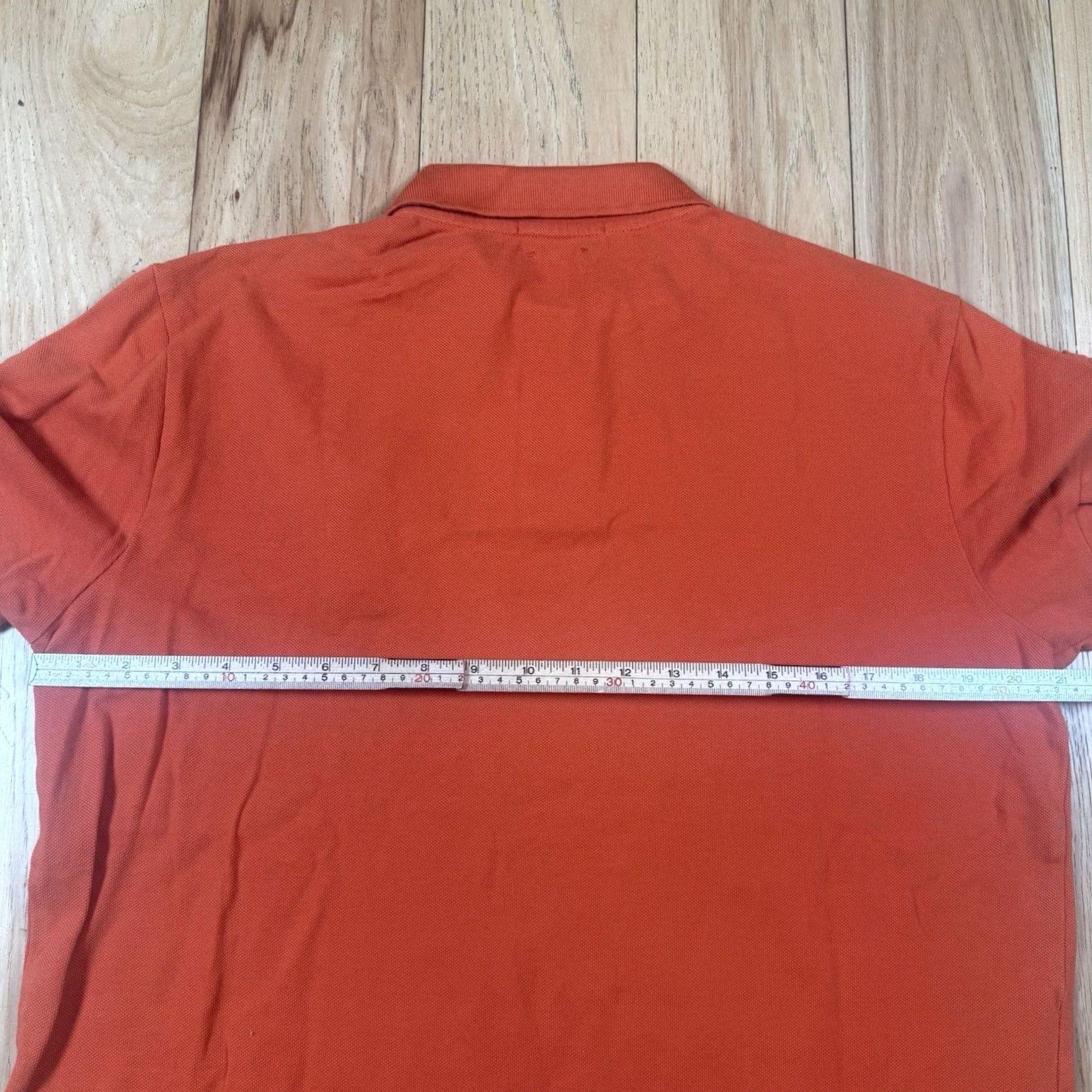 Ralph Lauren Ralph Lauren Polo Shirt Mens Large Orange Short Sleeve Slim Fit Bear Size US L / EU 52-54 / 3 - 6 Thumbnail