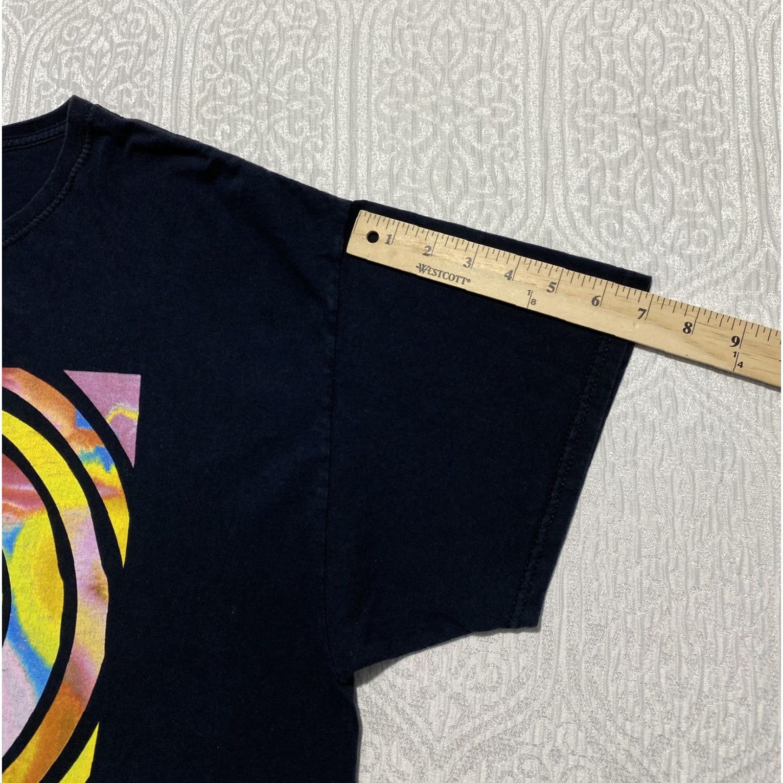 Vintage Nirvana Shirt Mens XL Black Tie Dye Smiley Face Graphic Band Tee Grunge Rock Size US XL / EU 56 / 4 - 7 Thumbnail