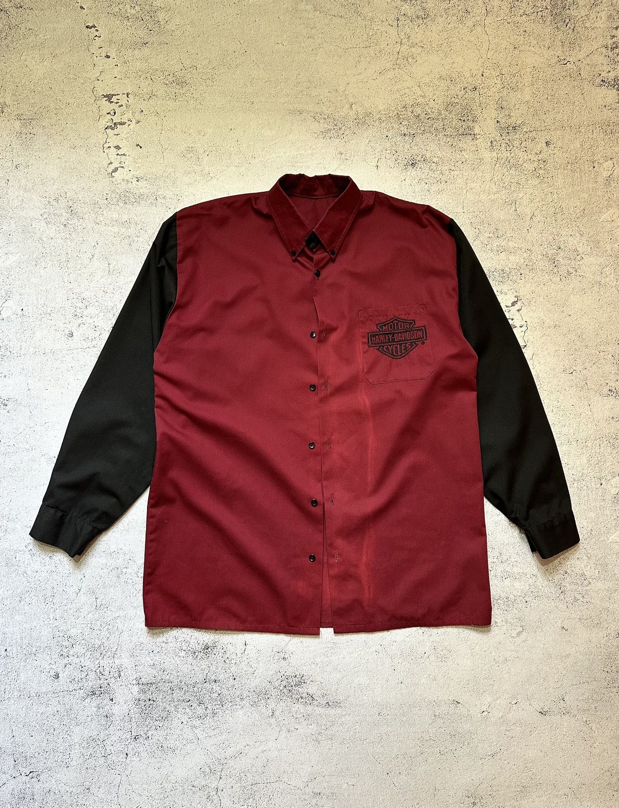 Harley Davidson × Vintage Harley Davidson Vintage Button Shirt long sleeve Size US M / EU 48-50 / 2 - 4 Thumbnail