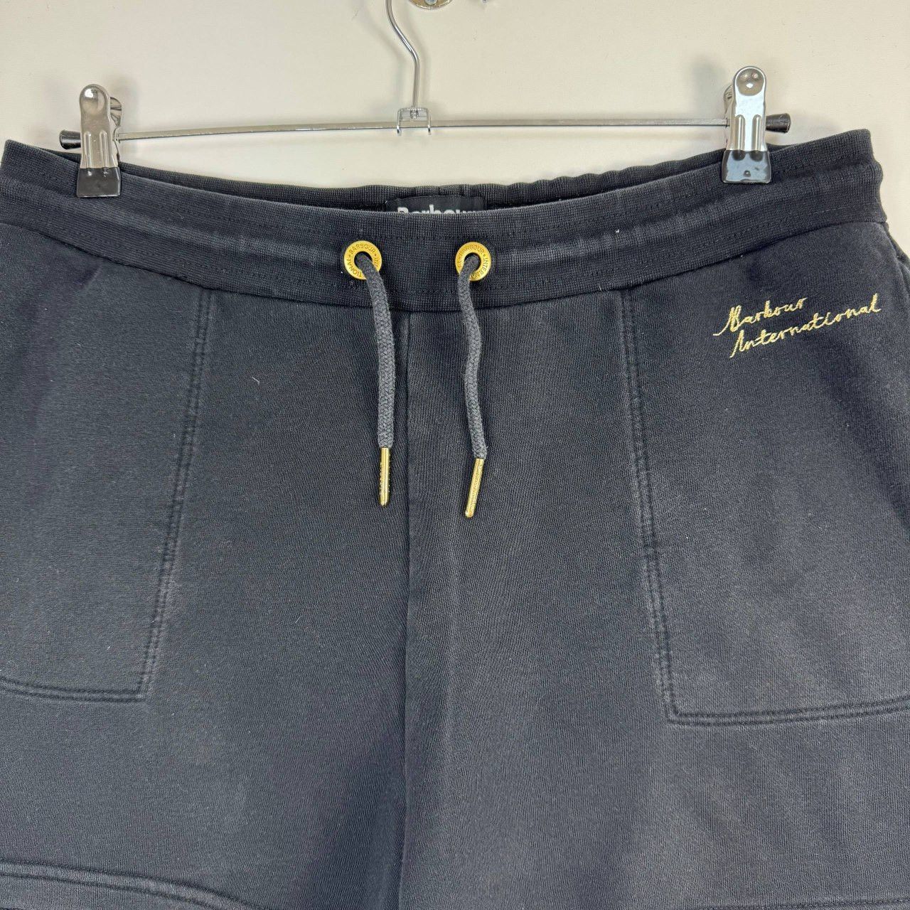 Barbour Barbour International Women's Sweat Shorts Navy Size UK14 Size 32" / US 10 / IT 46 - 2 Thumbnail
