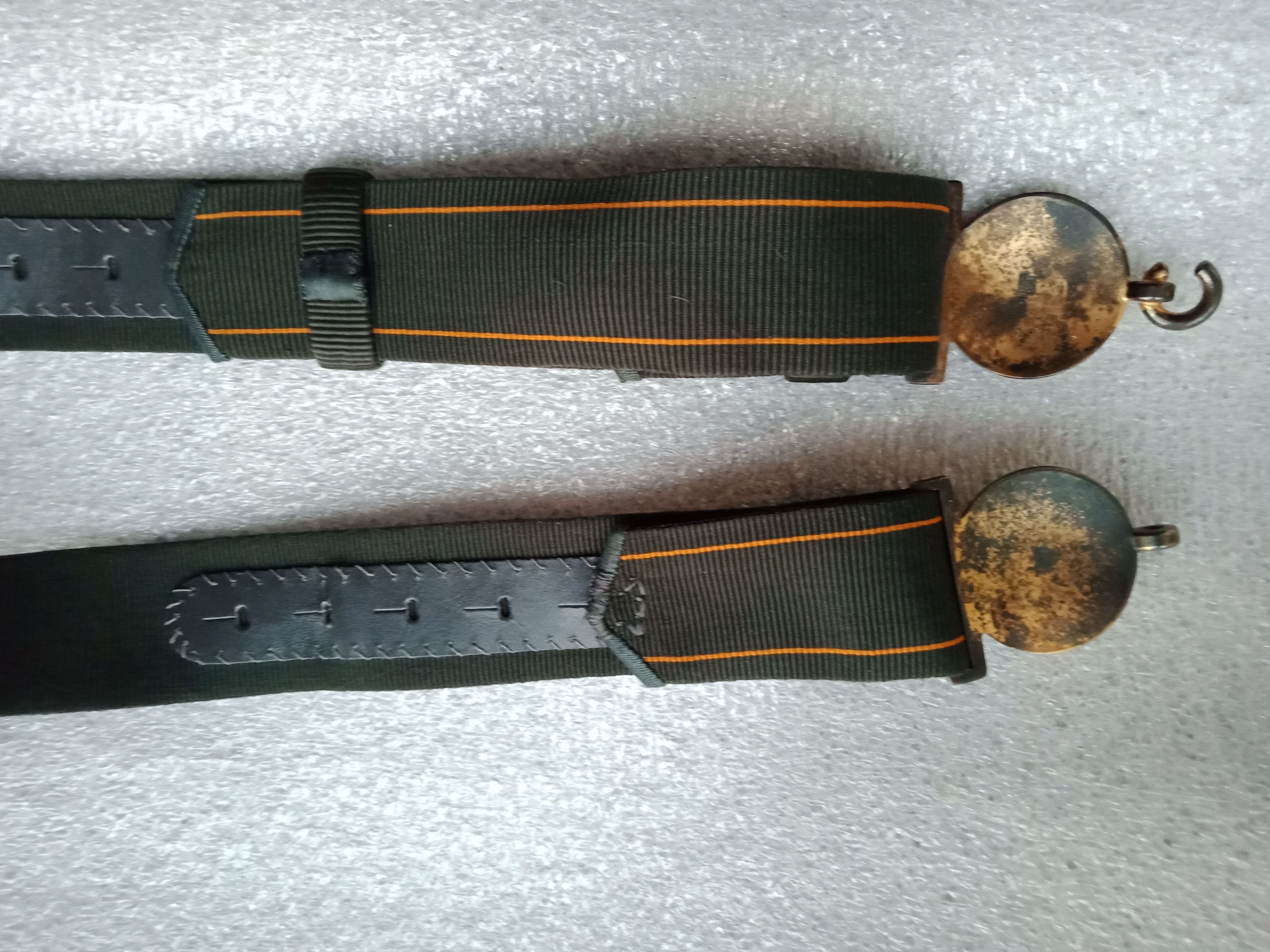 Vintage Vintage 50s Swiss Army dress belt Size ONE SIZE - 5 Thumbnail