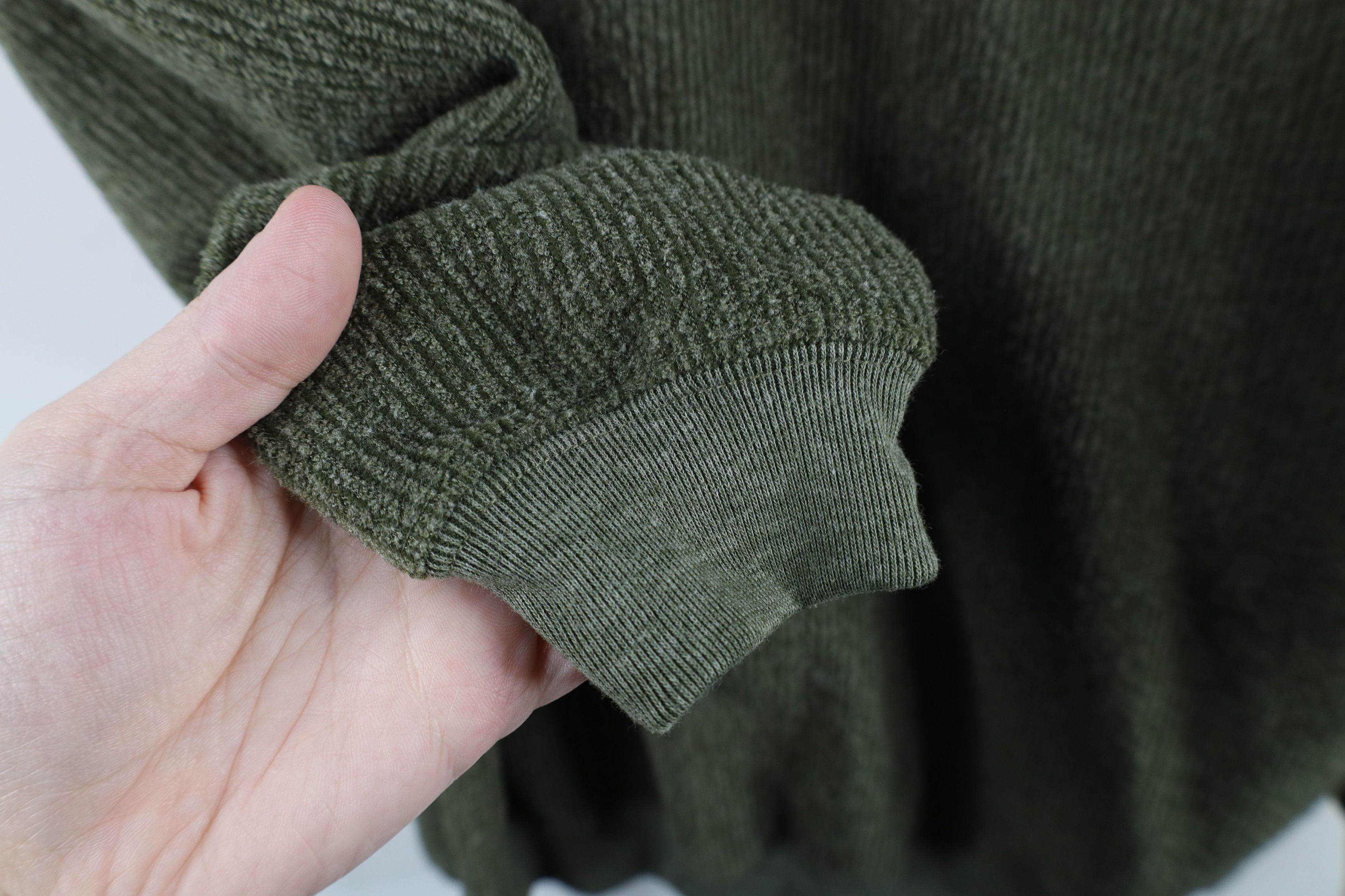 Vintage Vintage 90s Streetwear Fleece Collared Pullover Sweater Size US M / EU 48-50 / 2 - 7 Thumbnail