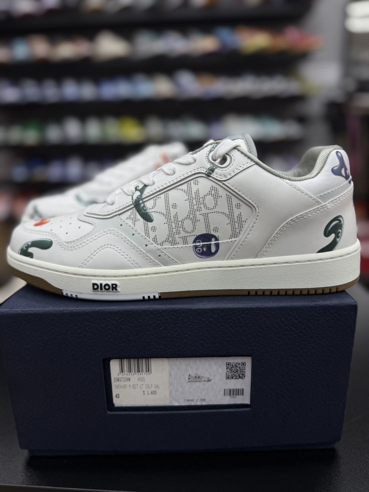 Dior Dior x Kenny Scharf B27 Low Top Sneakers 43EUS/10US NEW Size US 10 / EU 43 - 20 Thumbnail