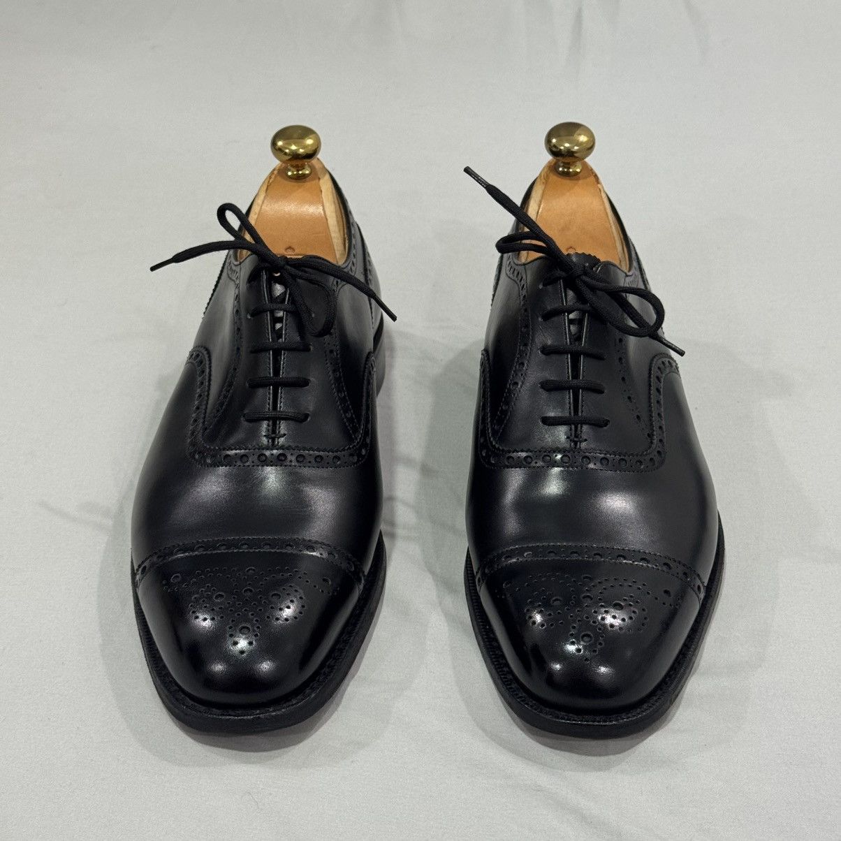 Church's Church’s Diplomat 173 Calf Leather Oxford Brogue – Black 🔥 Size US 10.5 / EU 43-44 - 3 Thumbnail