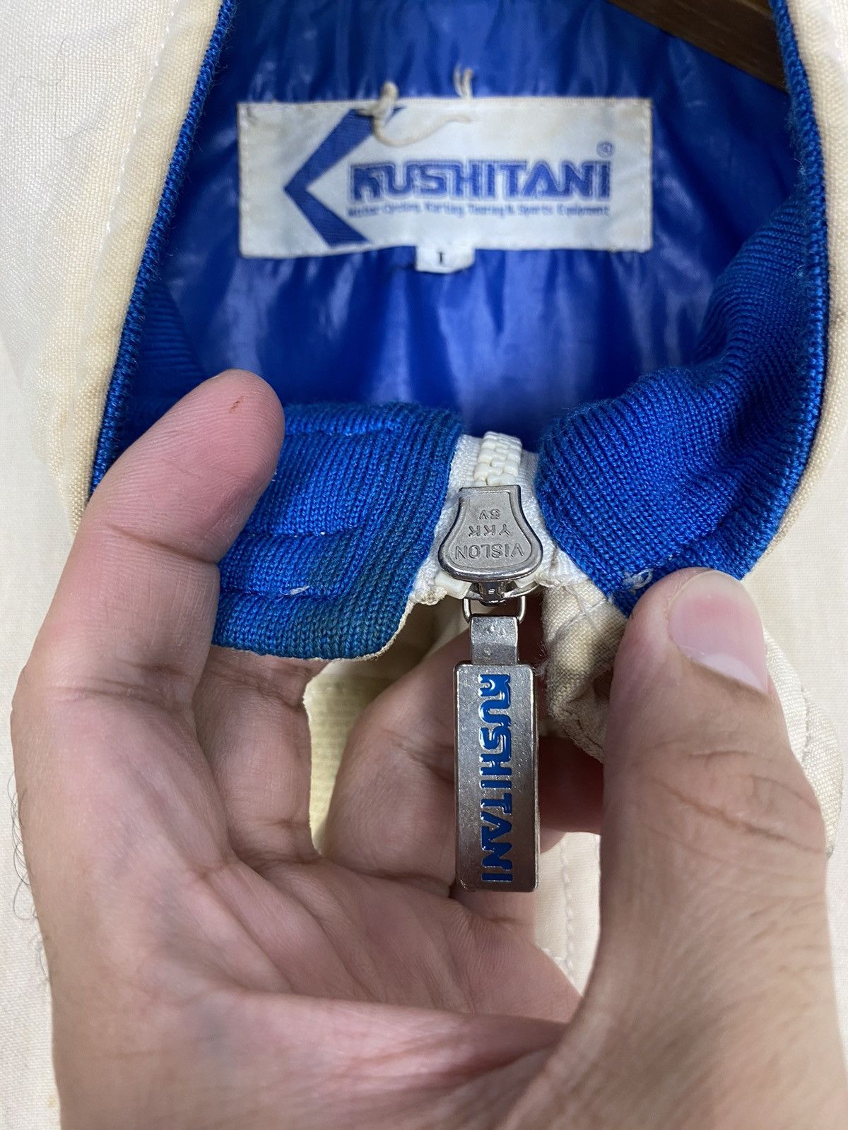 Japanese Brand Rare‼️ Vtg Kushitani Racing Jacket Big Logo Made in Japan Size US M / EU 48-50 / 2 - 9 Thumbnail