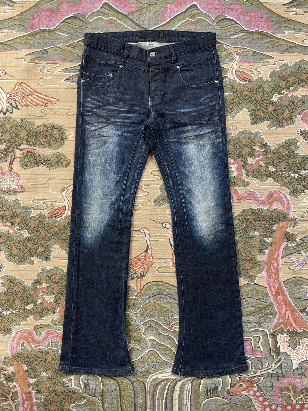 JACKROSE GRUNGE JACKROSE FLARE JEANS Size US 32 / EU 48 - 1 Thumbnail
